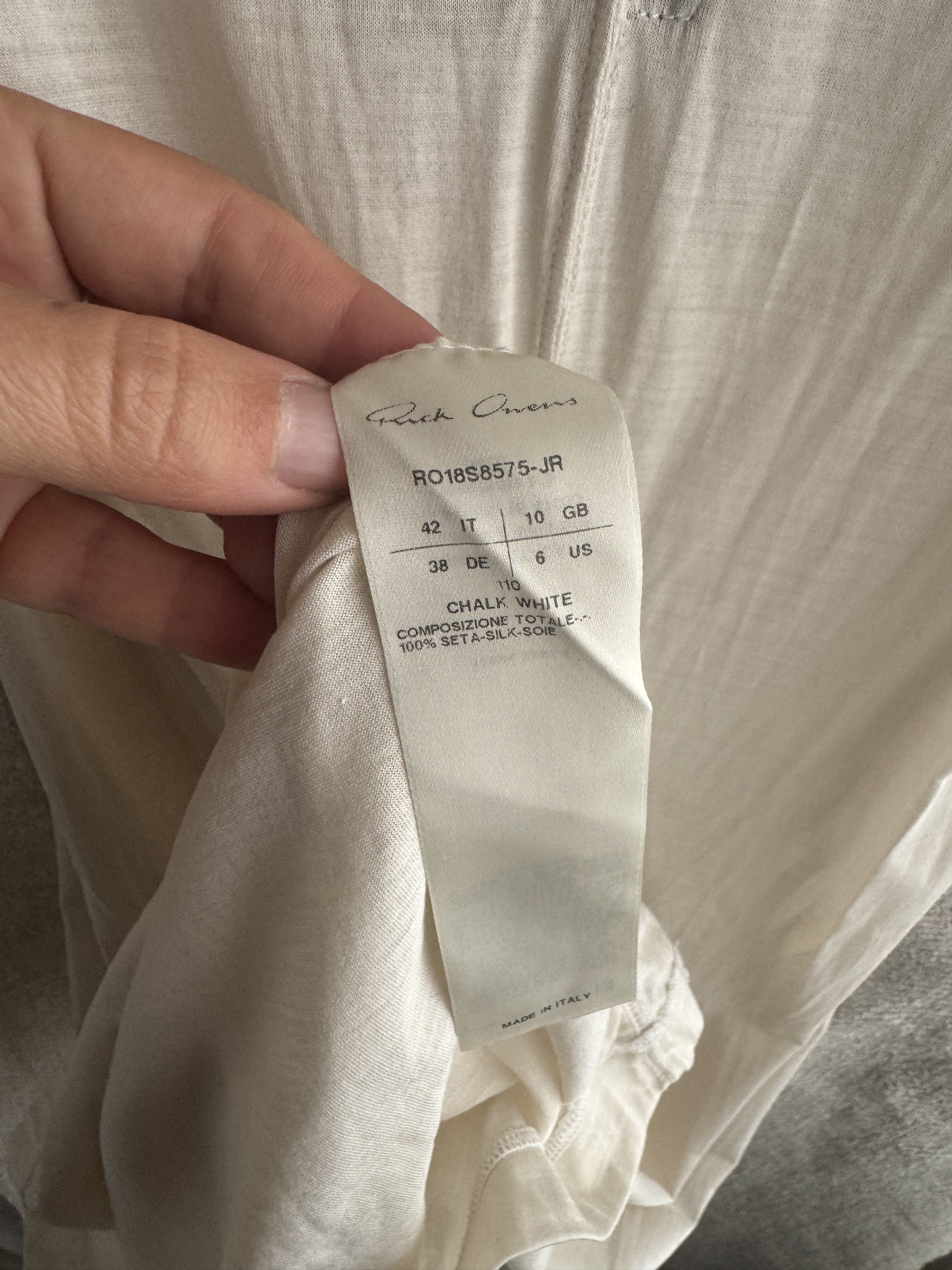 Rick Owens Rick Owens Silk Tank Dress Size M / US 6-8 / IT 42-44 - 3 Thumbnail
