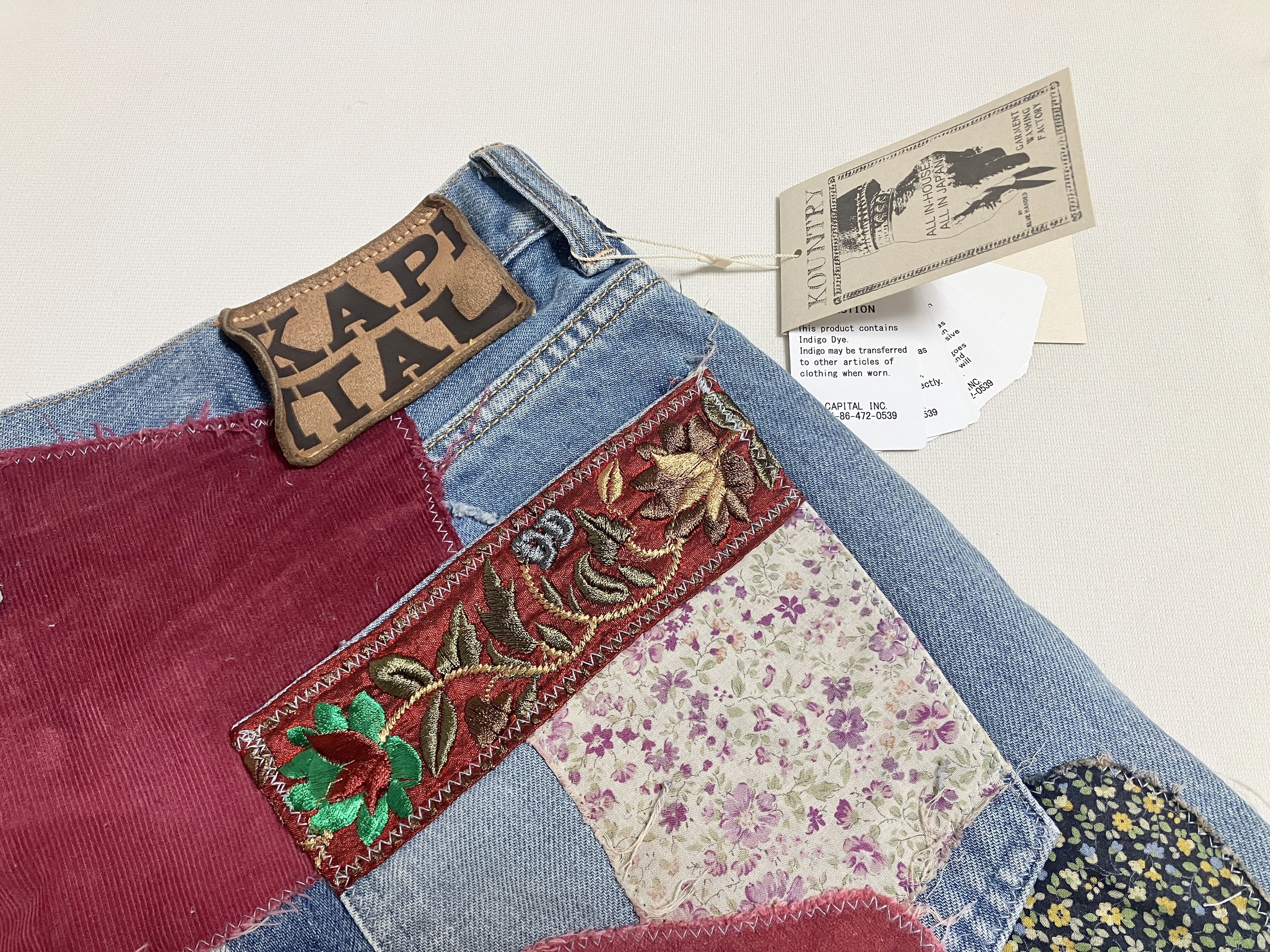 Kapital KAPITAL 14oz denim flare jeans hippie insane remake denim Size US 34 / EU 50 - 8 Thumbnail