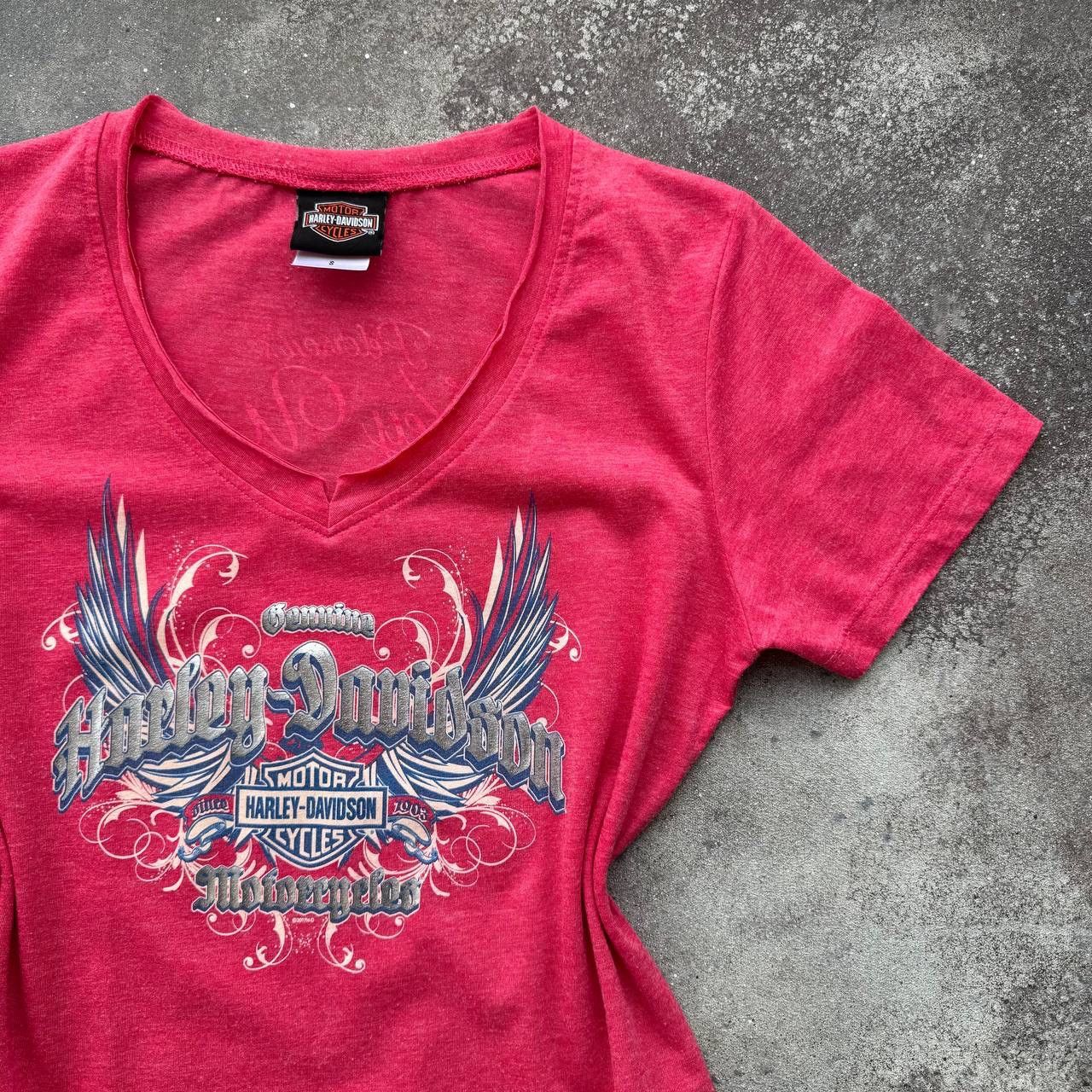 Harley Davidson Harley Davidson Y2K Woman’s Vintage T-Shirt Size S / US 4 / IT 40 - 5 Thumbnail