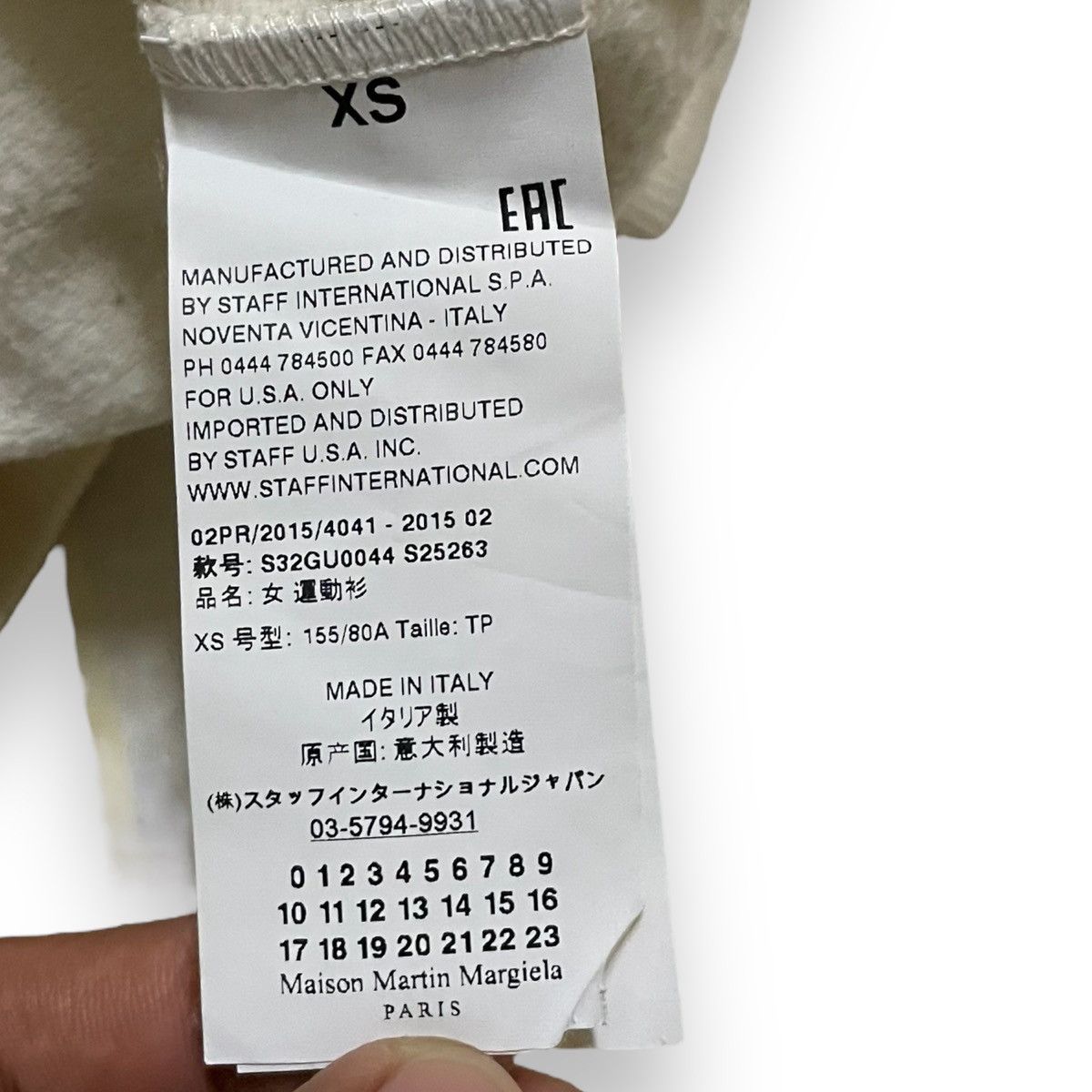 Maison Margiela SWEATSHIRT MAISON MARGIELA MADE IN ITALY Size US S / EU 44-46 / 1 - 8 Thumbnail