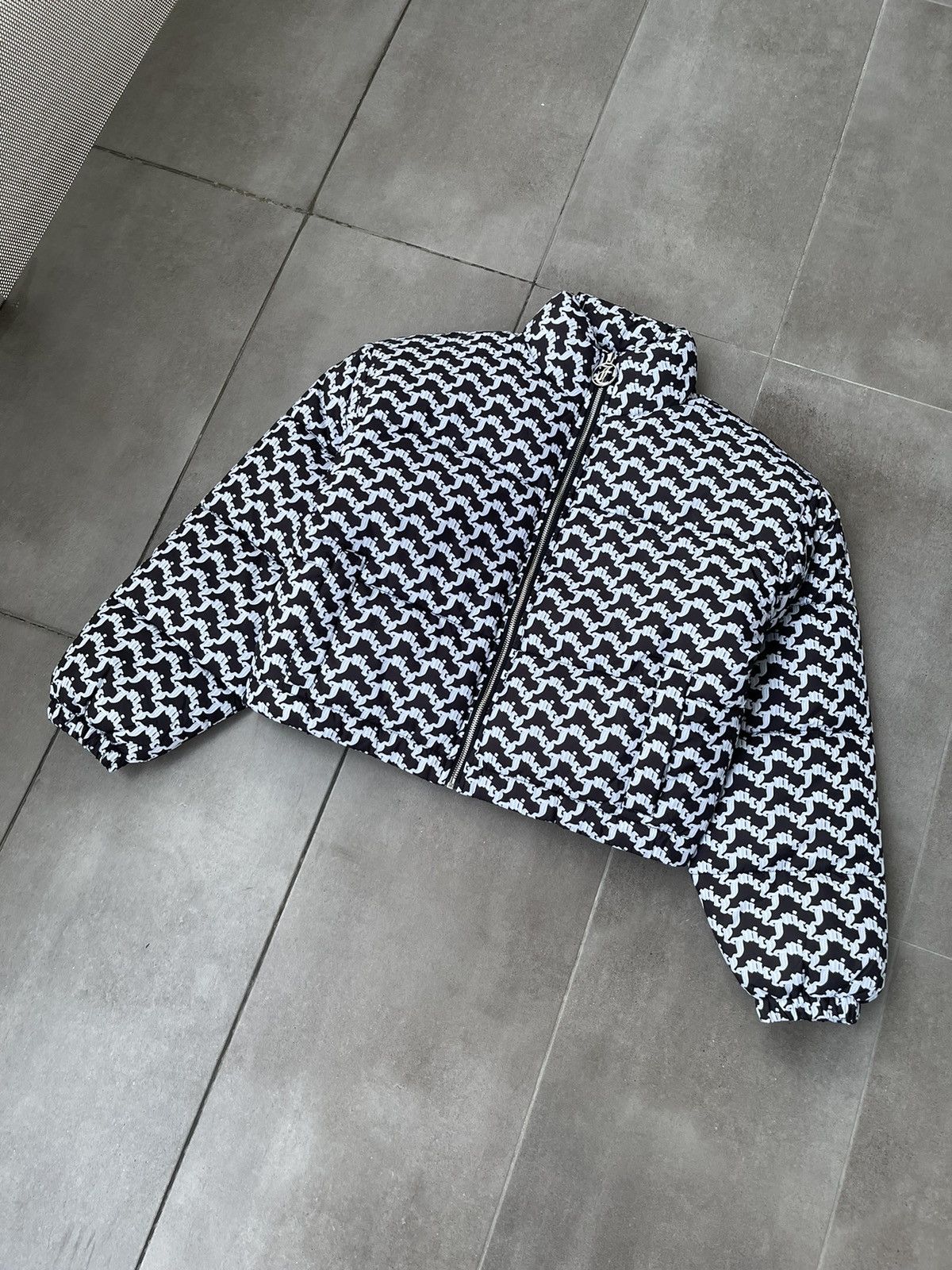 Juicy Couture !DS!AW22 Juicy Couture MadelineArched Monogram Puffer Jacket Size M / US 6-8 / IT 42-44 - 5 Thumbnail