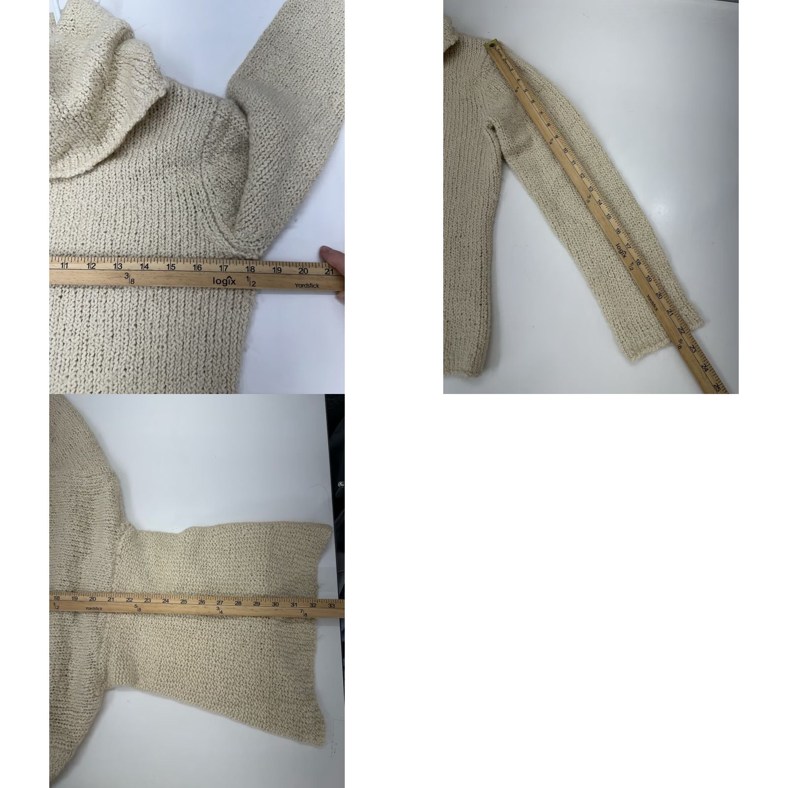 Eileen Fisher Eileen Fisher Womens Sweater Medium Tan Pullover Cowl Neck Merino Wool Camel Size M / US 6-8 / IT 42-44 - 8 Thumbnail
