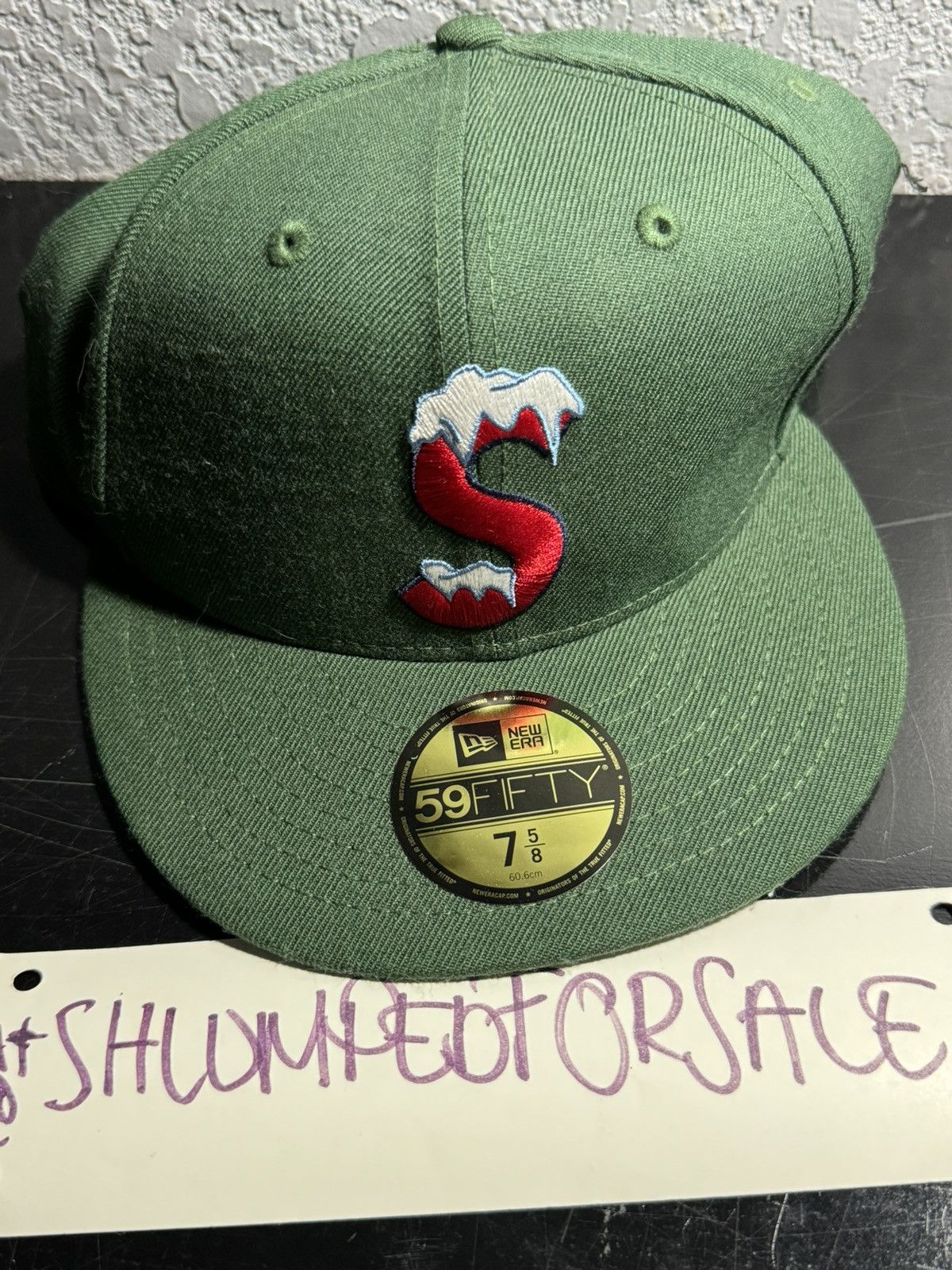New Era × Supreme Supreme S Logo New Era Size ONE SIZE - 1 Thumbnail