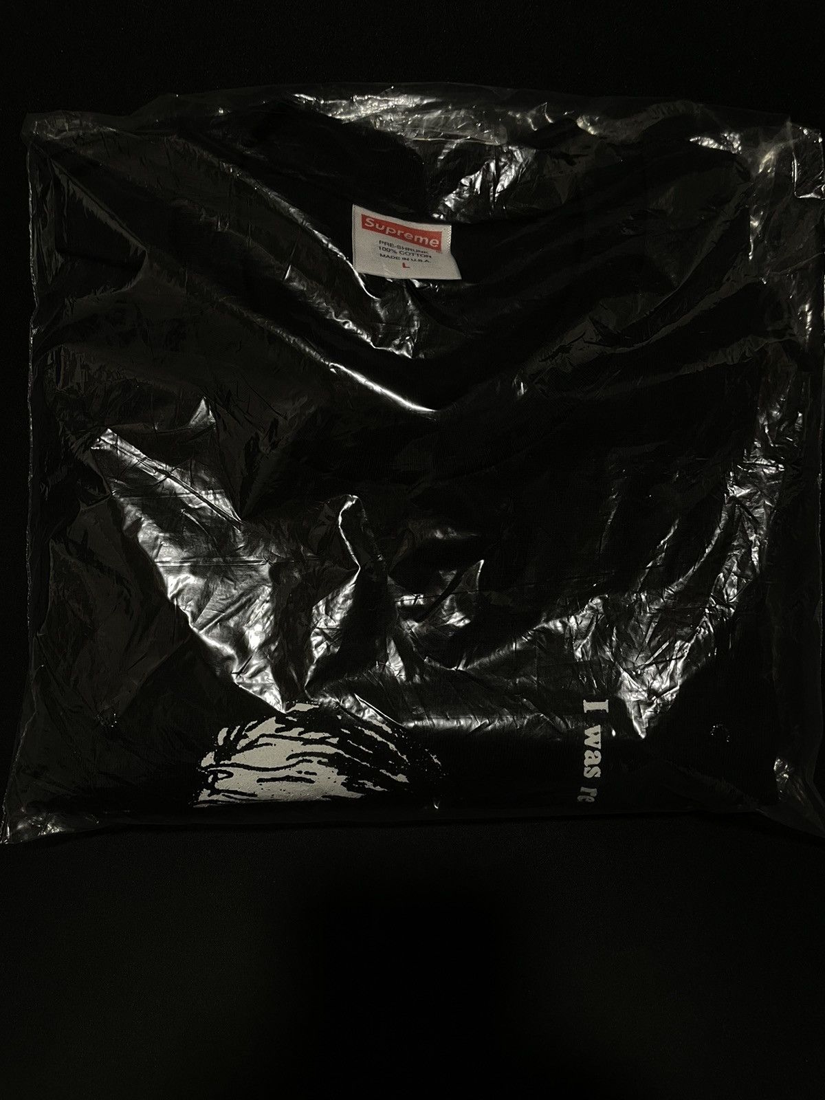 Supreme Supreme Freaking Out Tee [BLACK] Size US L / EU 52-54 / 3 - 2 Thumbnail