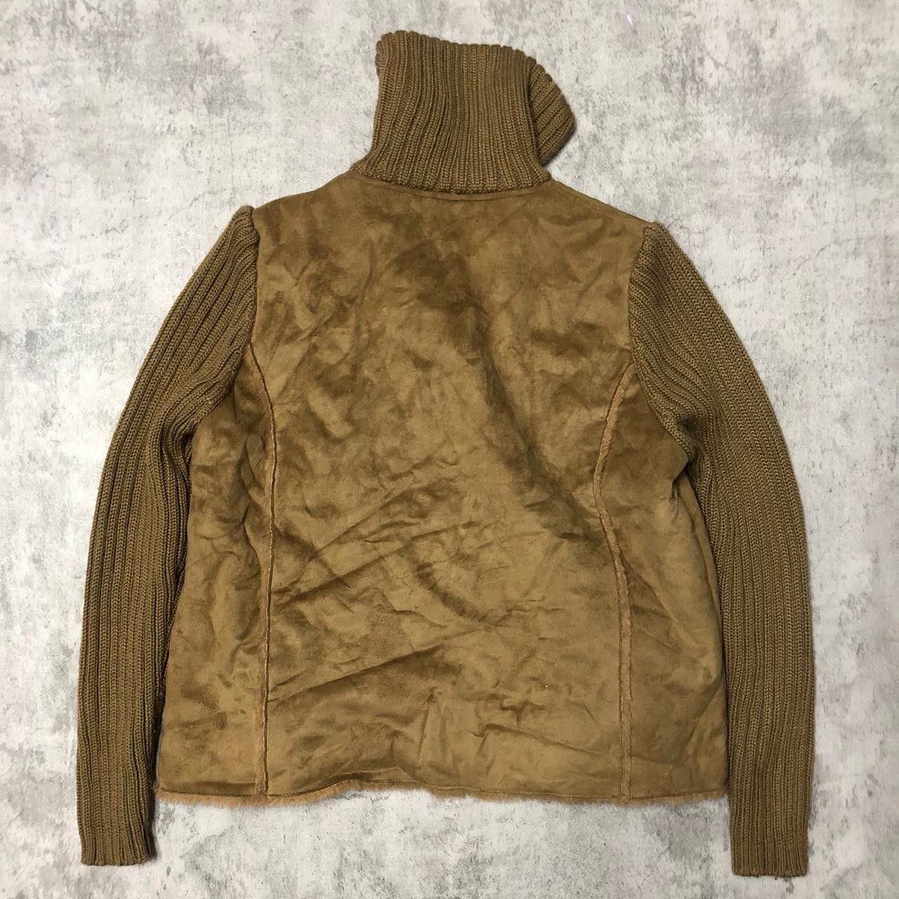 Other Brown faux suede zip up jacket jacket Size M / US 6-8 / IT 42-44 - 4 Thumbnail