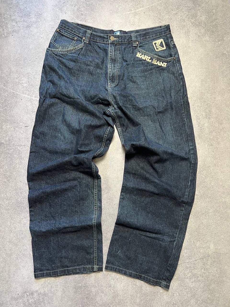 Karl Kani Vintage 90s Karl Kani BigLogo Baggy Rap Jeans Y2K Style Size US 40 / EU 56 - 1 Thumbnail