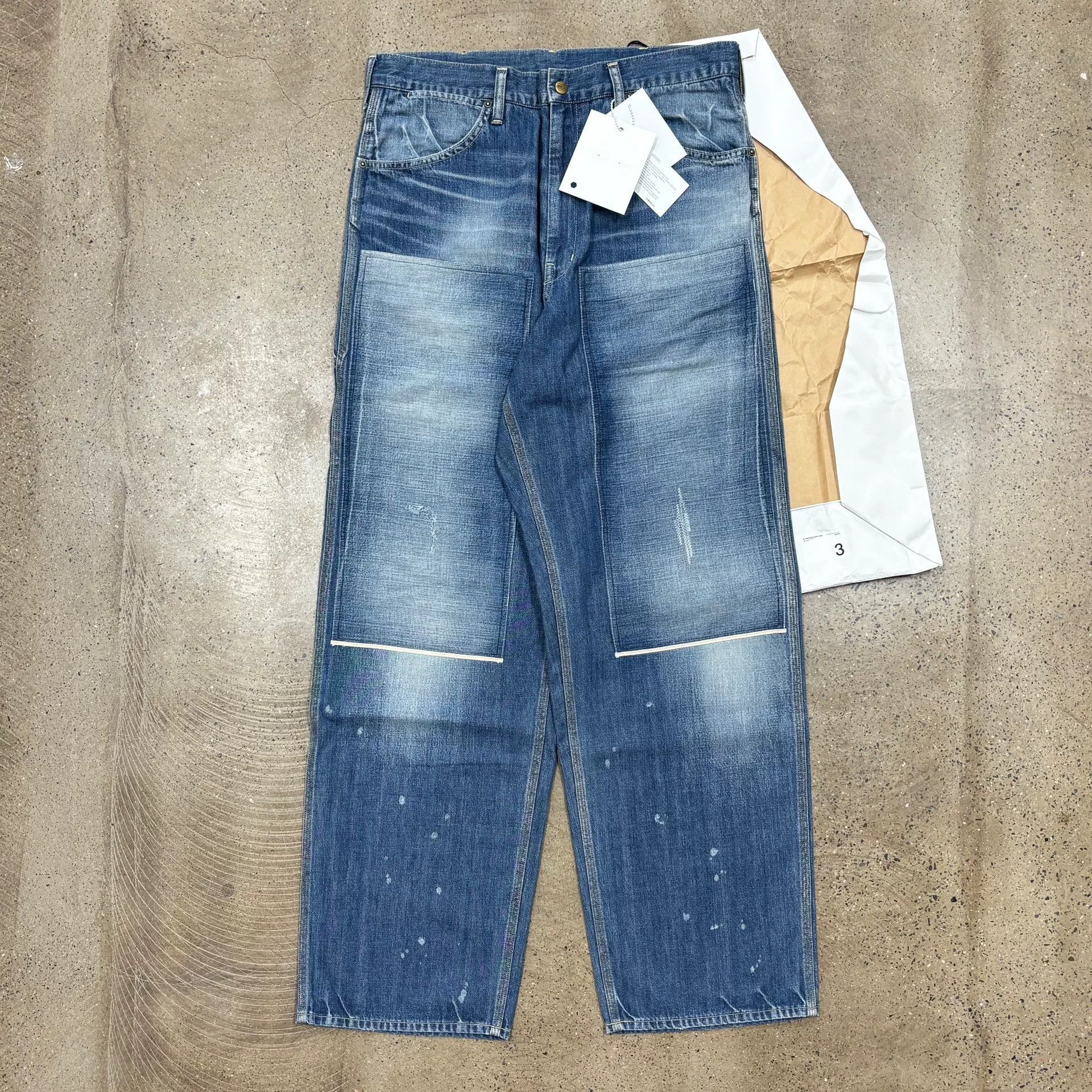 パンツ visvim CARPENTER PRIME DMGD WABASH 1 Visvim visvim 15ss Carpenter Prime Dmgd Wabash | Grailed