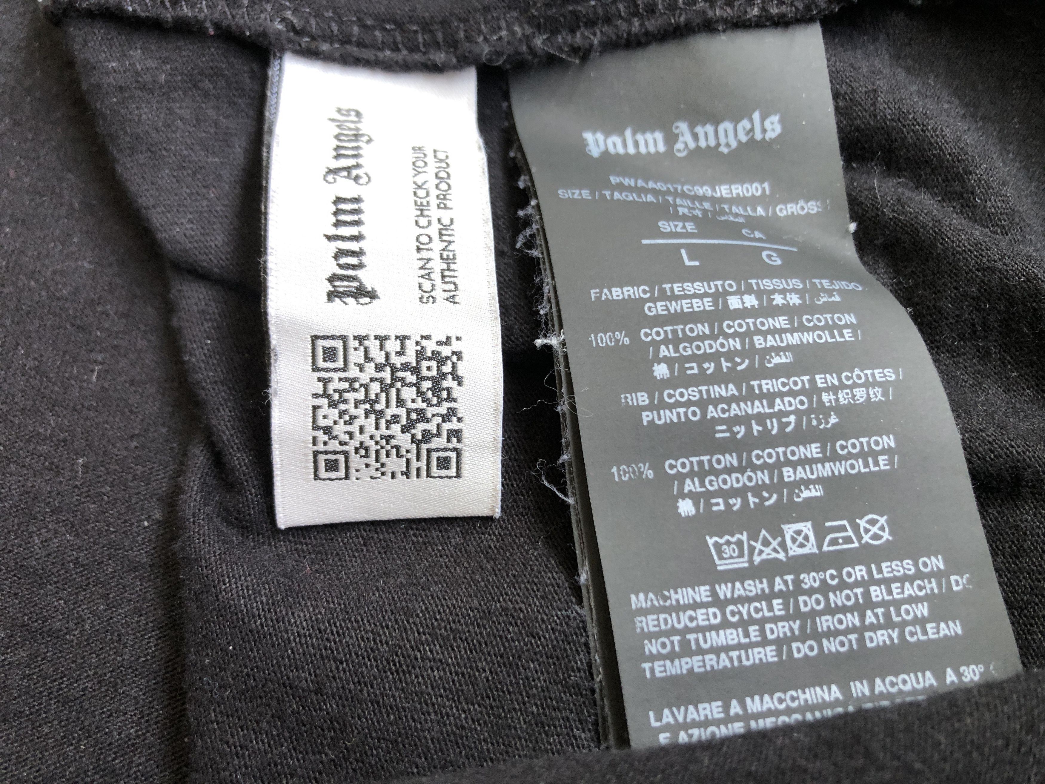 Palm Angels Palm Angels Broken Bear T-Shirt Size L Size US L / EU 52-54 / 3 - 9 Thumbnail