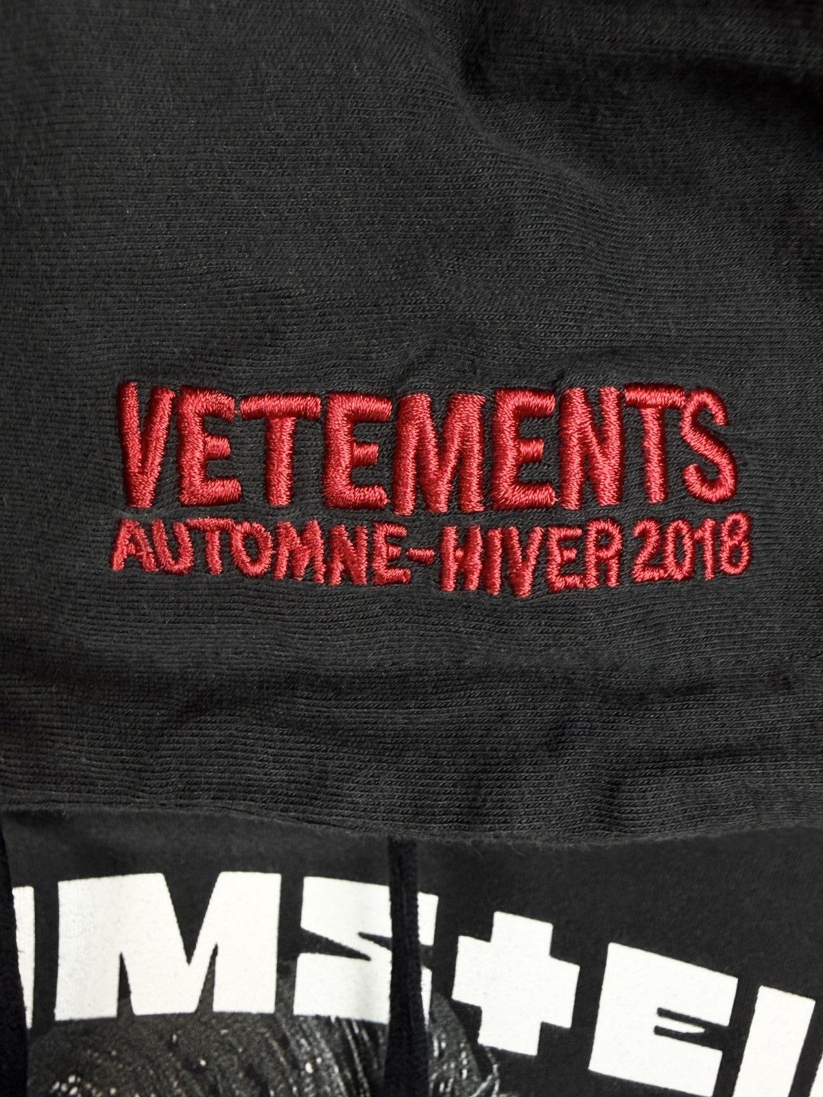Vetements AW17 Vetements Rammstein Sehnsucht Oversized Tshirt Hoodie Size US S / EU 44-46 / 1 - 4 Thumbnail