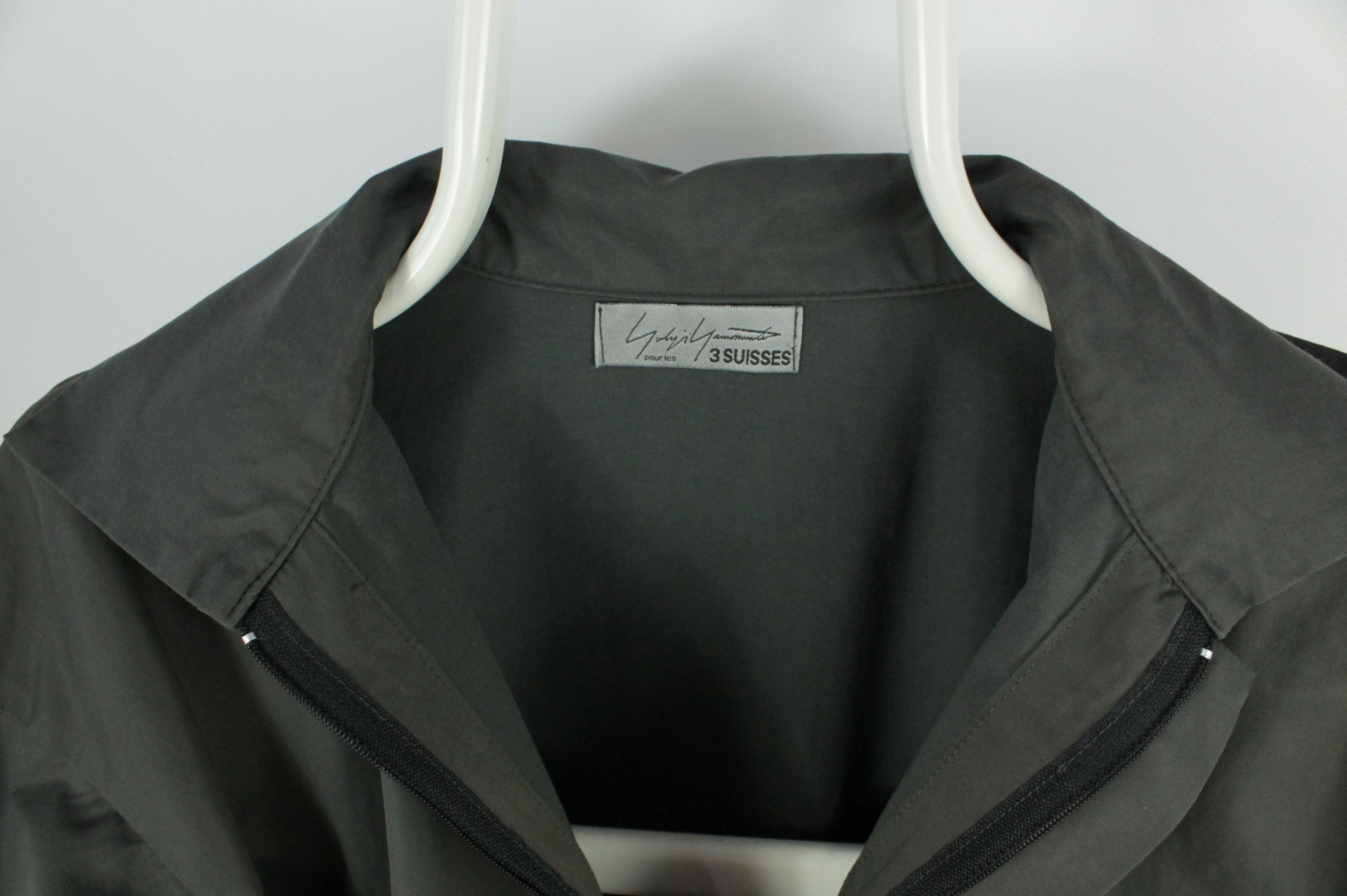 Yohji Yamamoto Vintage Yohji Yamamoto 3SUISSES Overshirt Anorak Jacket Size US S / EU 44-46 / 1 - 11 Thumbnail