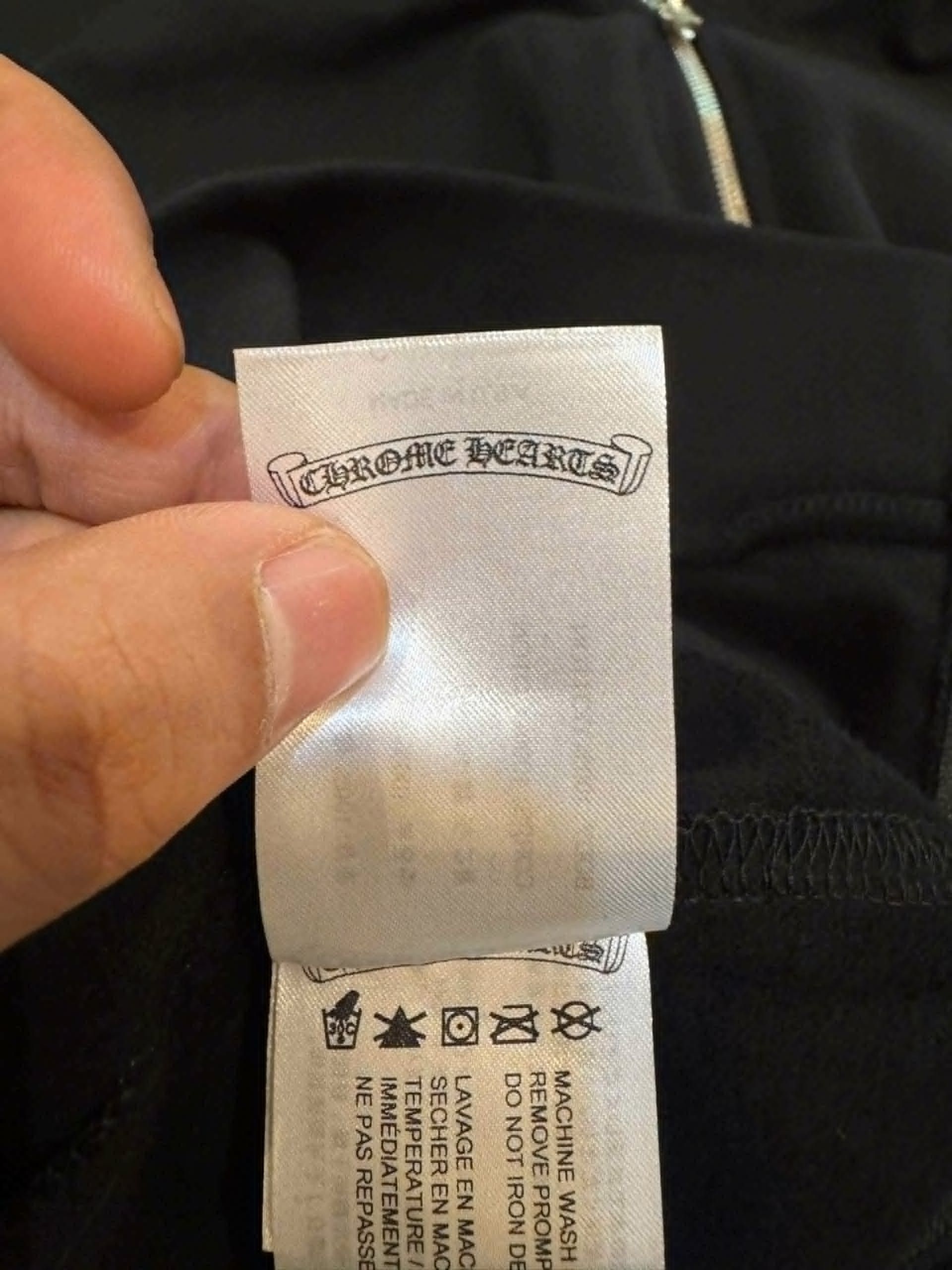 Chrome Hearts CHROME HEARTS Multicolor Cross Cemetery Zip Up Hoodie BLACK Size US XL / EU 56 / 4 - 11 Thumbnail