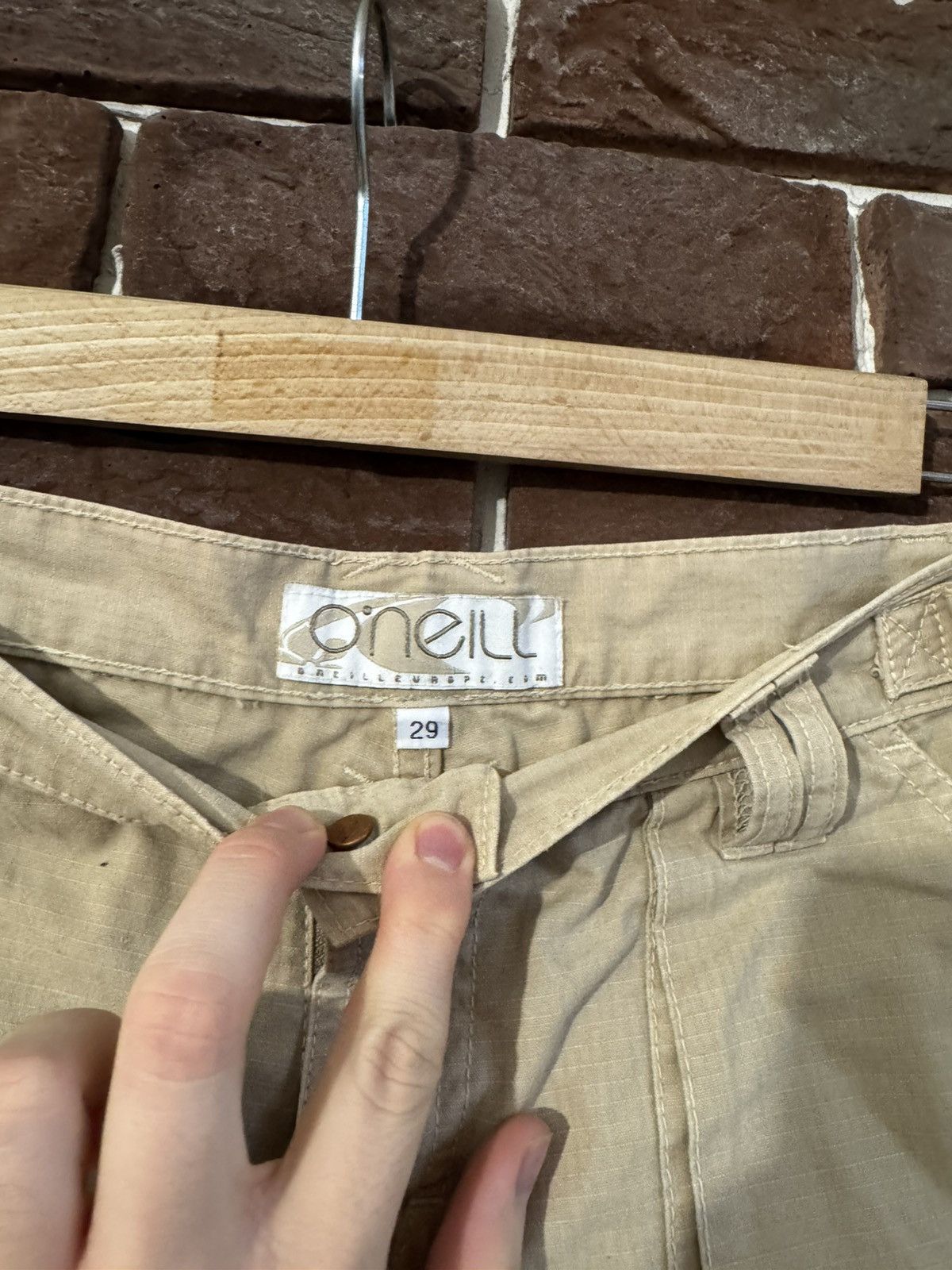 O'Neill O’Neill Vintage Y2k Surf Skate Cargo Pants 29 Sand Hype Rare Size US 29 - 4 Thumbnail