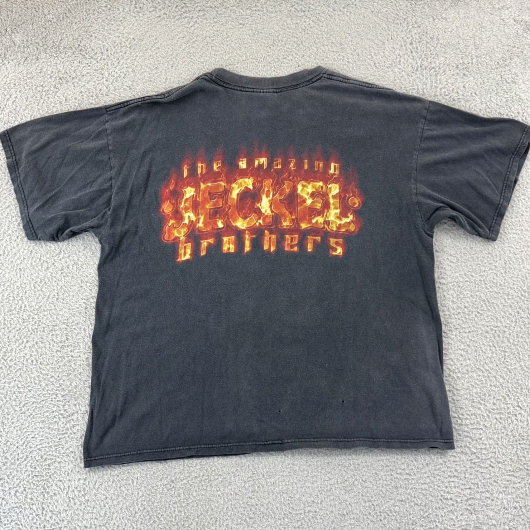 Gildan VINTAGE Insane Clown Posse Shirt Mens XL Black 90s Jeckel Brothers Tour Size US XL / EU 56 / 4 - 7 Thumbnail