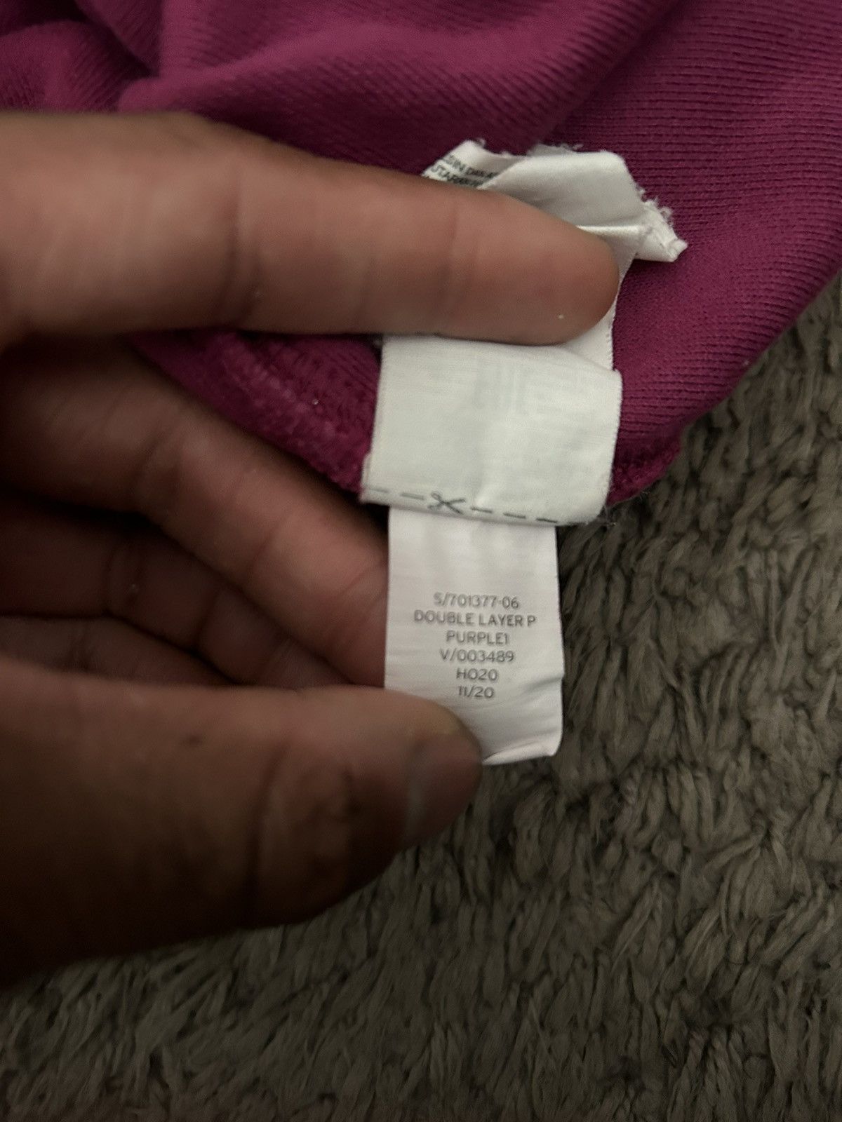 Yeezy Yeezy gap hoodie Purple Size US M / EU 48-50 / 2 - 7 Thumbnail