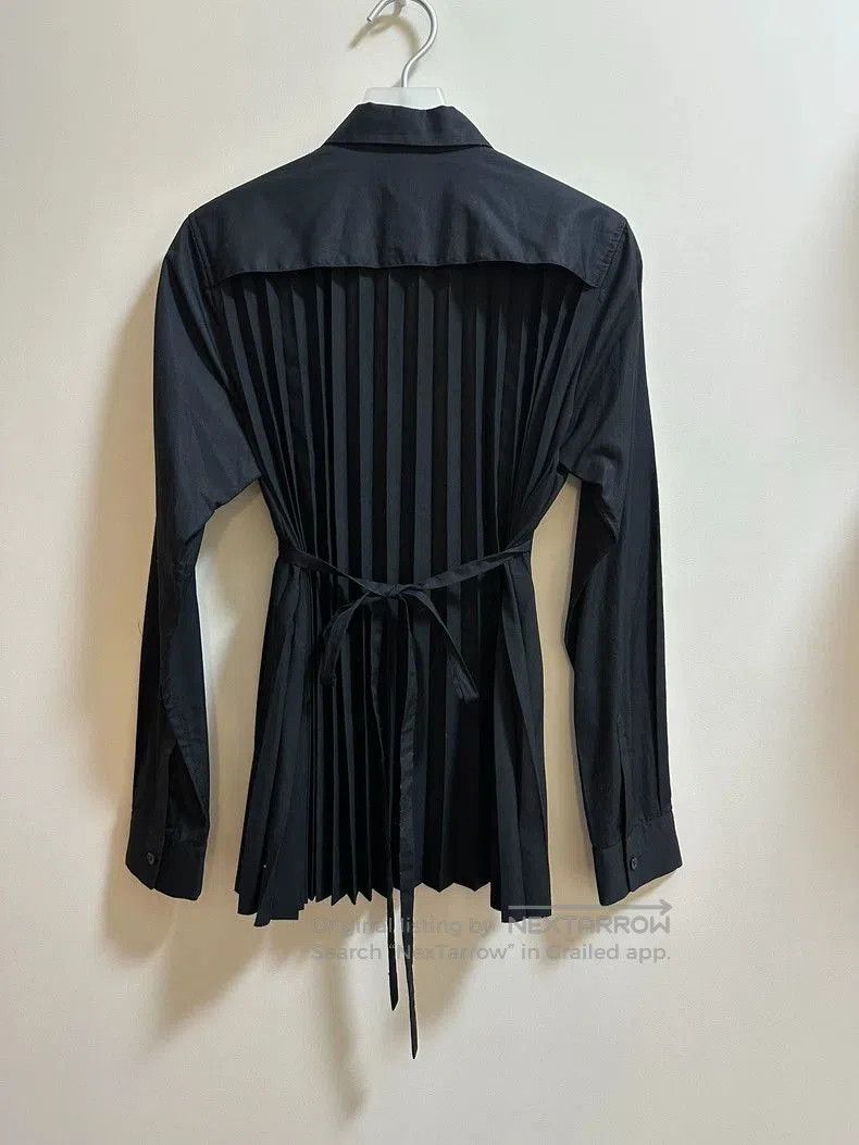 Comme des Garcons Comme des Garçons Noir Kei Ninomiya Pleated Shirt. Size US M / EU 48-50 / 2 - 2 Thumbnail