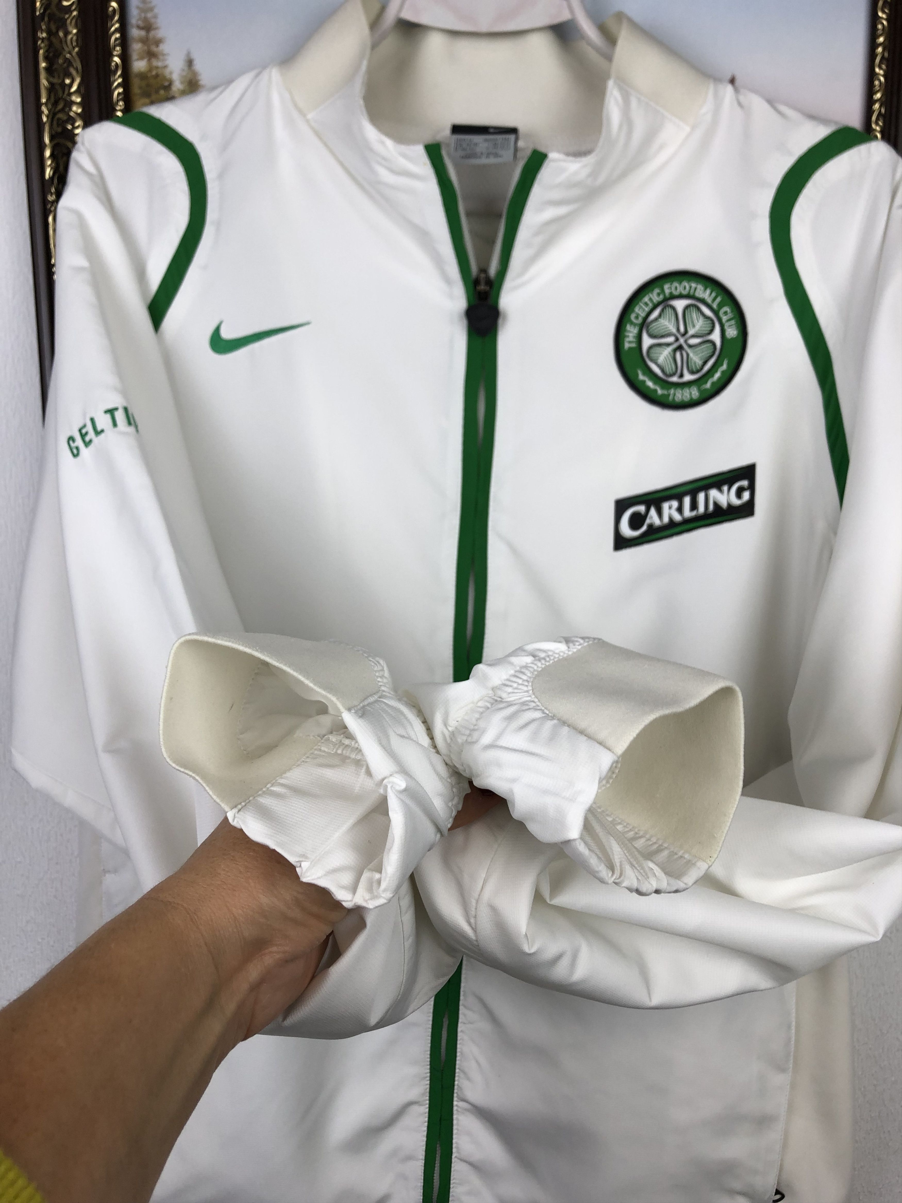 Nike × Vintage Vintage Celtic Football Track Suit Jacket Pants Soccer Set Size US M / EU 48-50 / 2 - 4 Thumbnail