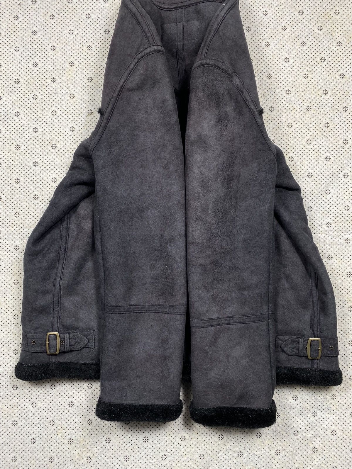 Japanese Brand Type B3 Carters Shearling Faux Suede Deck Jacket Size US M / EU 48-50 / 2 - 6 Thumbnail
