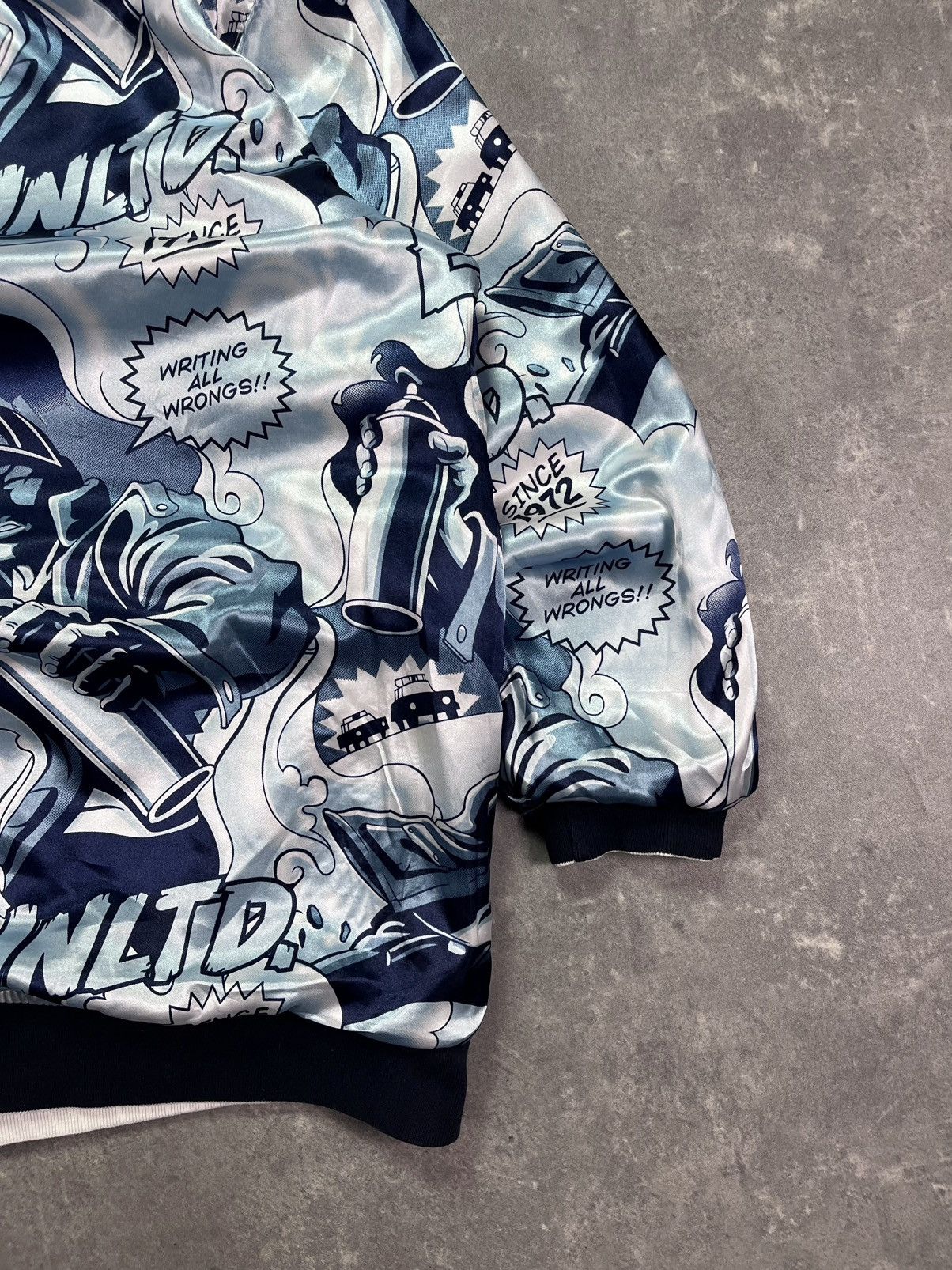 Ecko Unltd. 00s Ecko Unltd. Reversible AOP Printed Baggy Zip Hoodie XXL Size US XXL / EU 58 / 5 - 23 Thumbnail