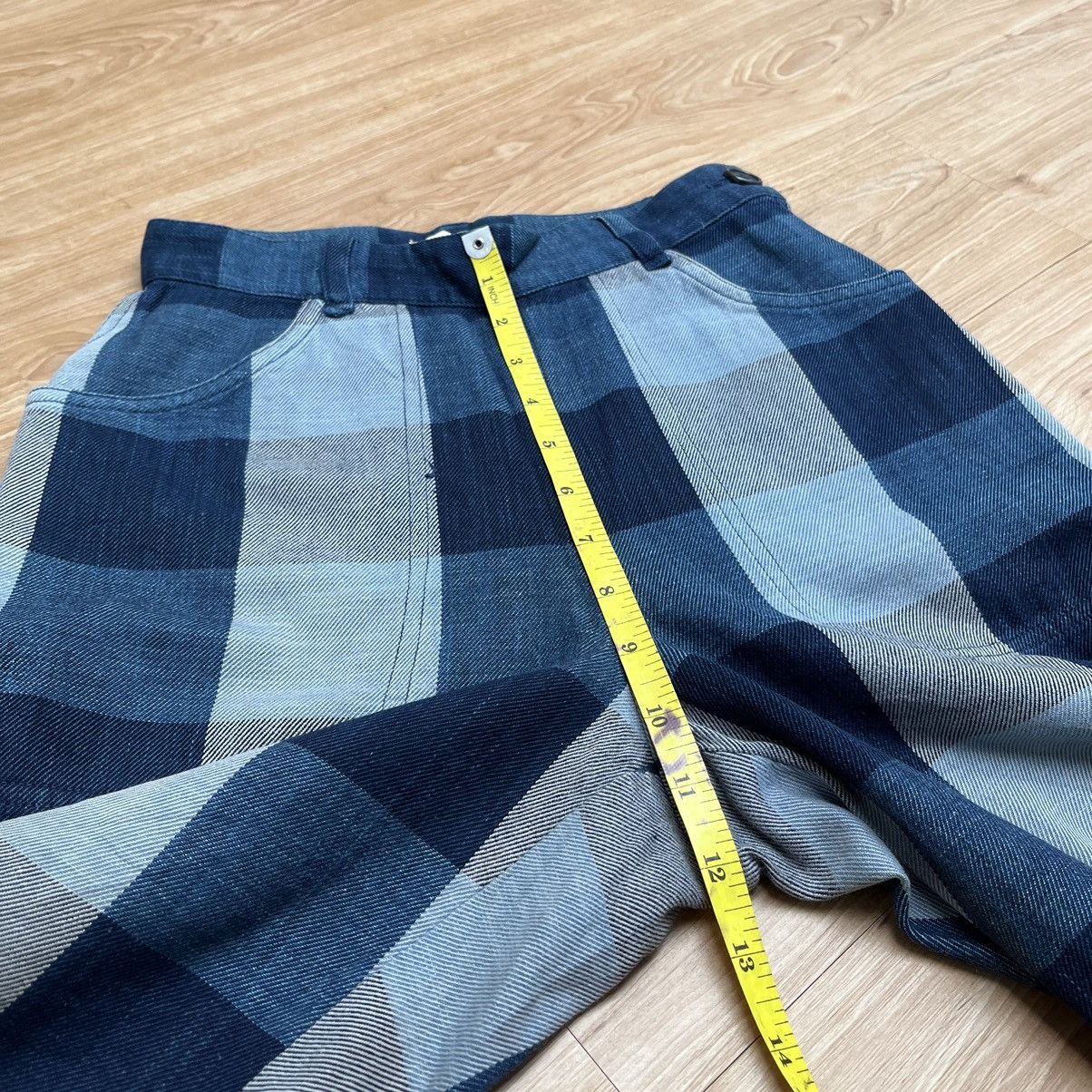 Designer × Issey Miyake × Vintage Vintage 80s Issey Miyake Sport Baloon Tartan Pants Size 24" / US 00 / IT 34 - 10 Thumbnail