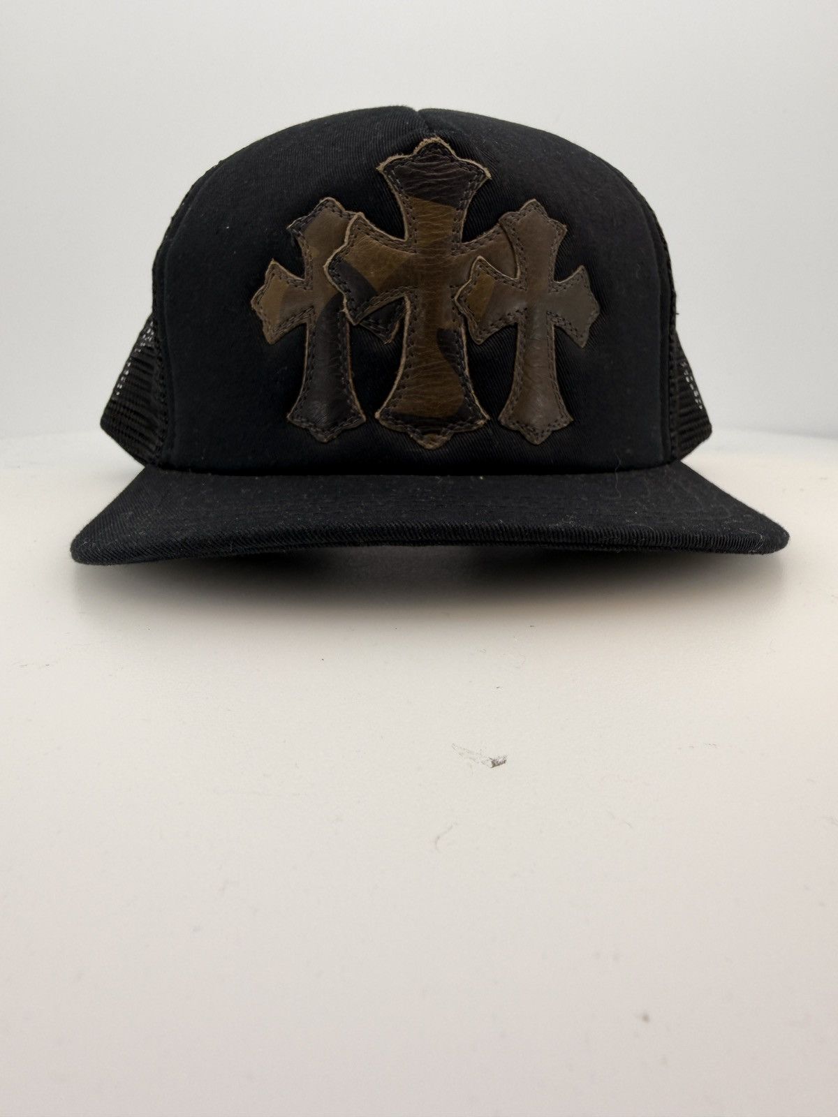 Chrome Hearts Chrome Hearts Cemetery Trucker Hat Camo/Black Size ONE SIZE - 1 Thumbnail
