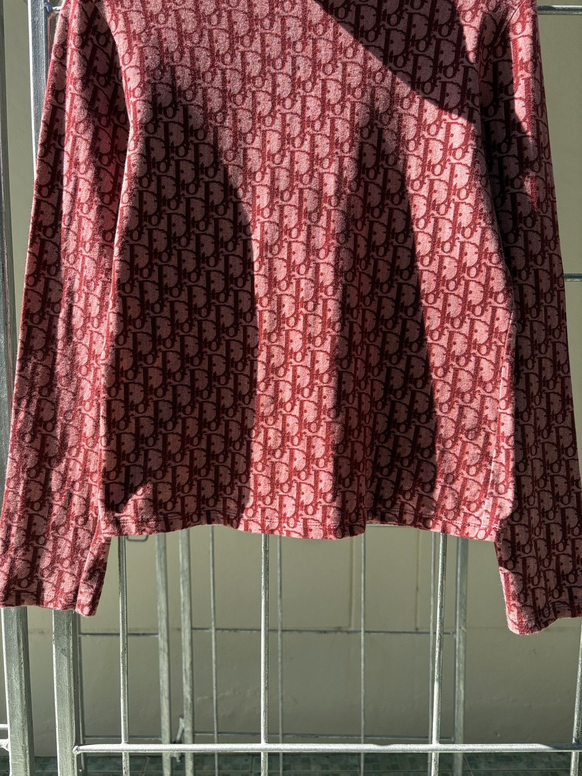 Dior Christian Dior CD Y2K monogram turtleneck long sleeves tee Size L / US 10 / IT 46 - 3 Thumbnail