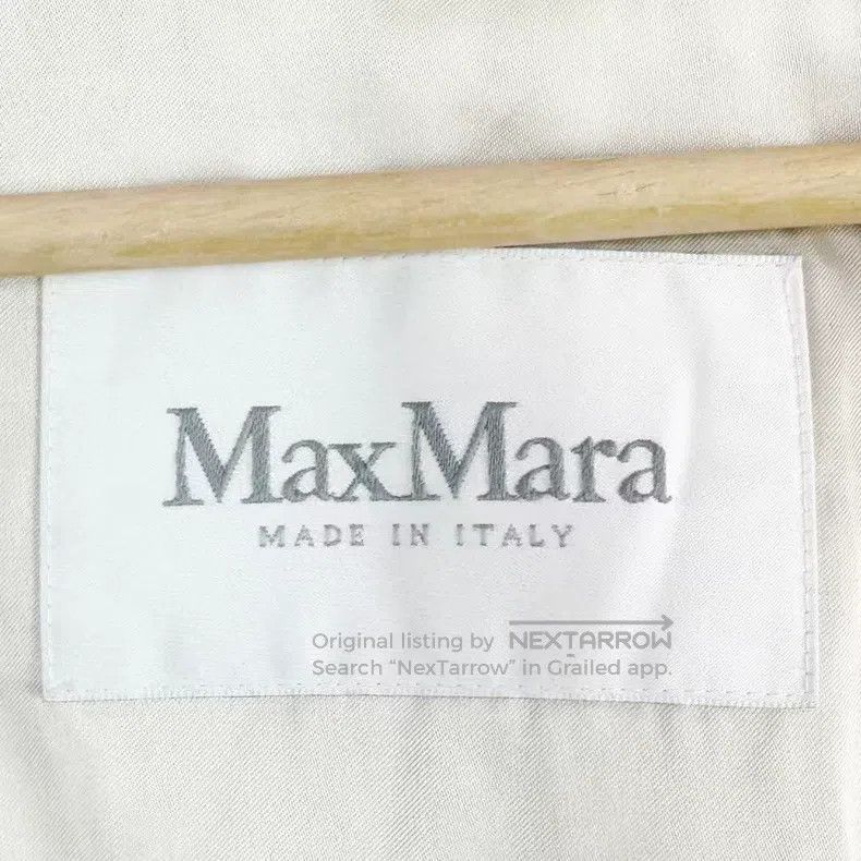Max Mara Max Mara Main Line White Wool Hooded Bathrobe Coat Size L / US 10 / IT 46 - 3 Thumbnail