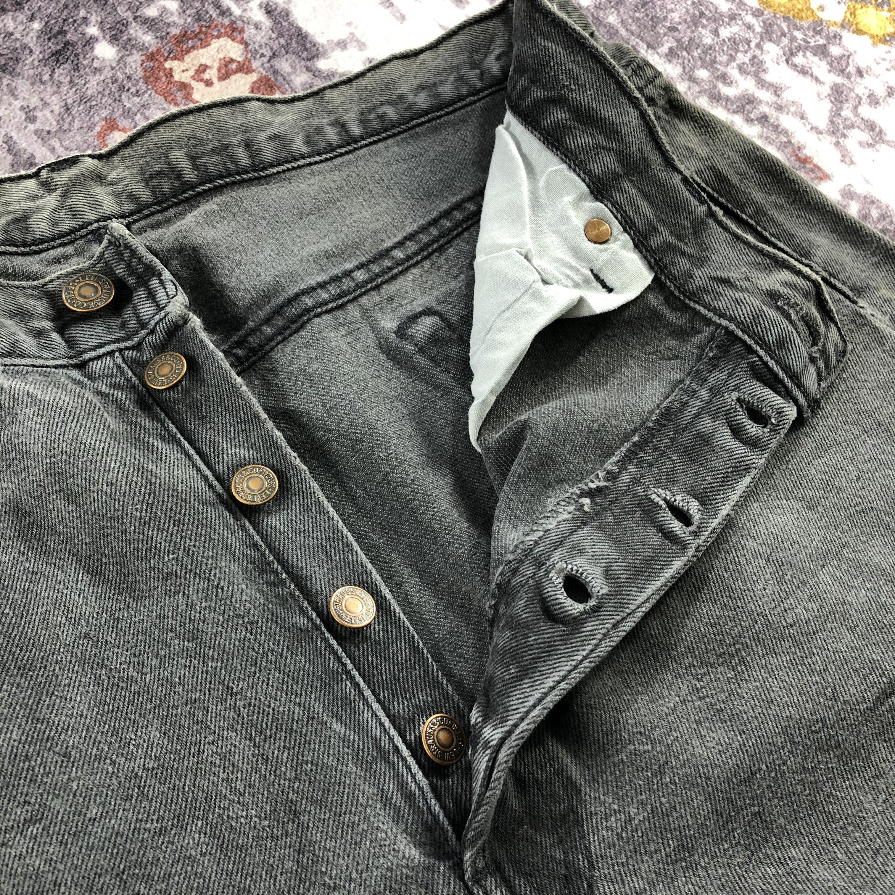 Levi's × Vintage Vintage 90s Levis 501 Earth Tone Jeans-JM2643 Size US 35 - 13 Thumbnail