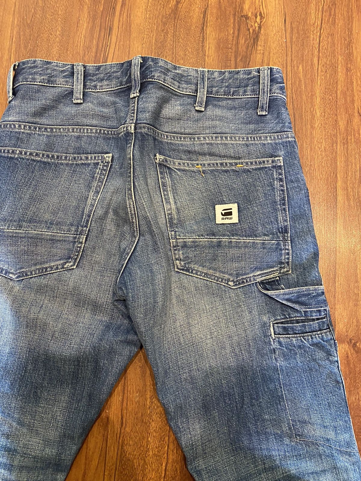 G-Star Skinny Zipper Denim Jeans Pants Size US 30 / EU 46 - 4 Thumbnail