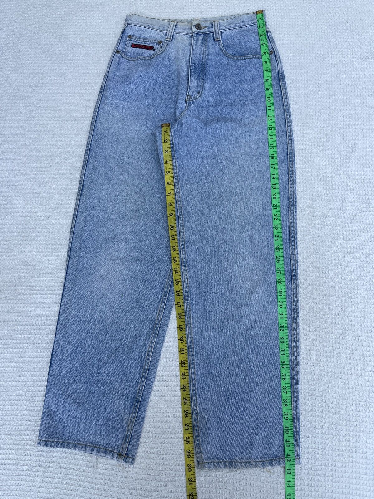 Vans Last Drop🔥Rare🔥Vintage 90s Vans USA Baggy Fit Jeans Size US 29 - 11 Thumbnail