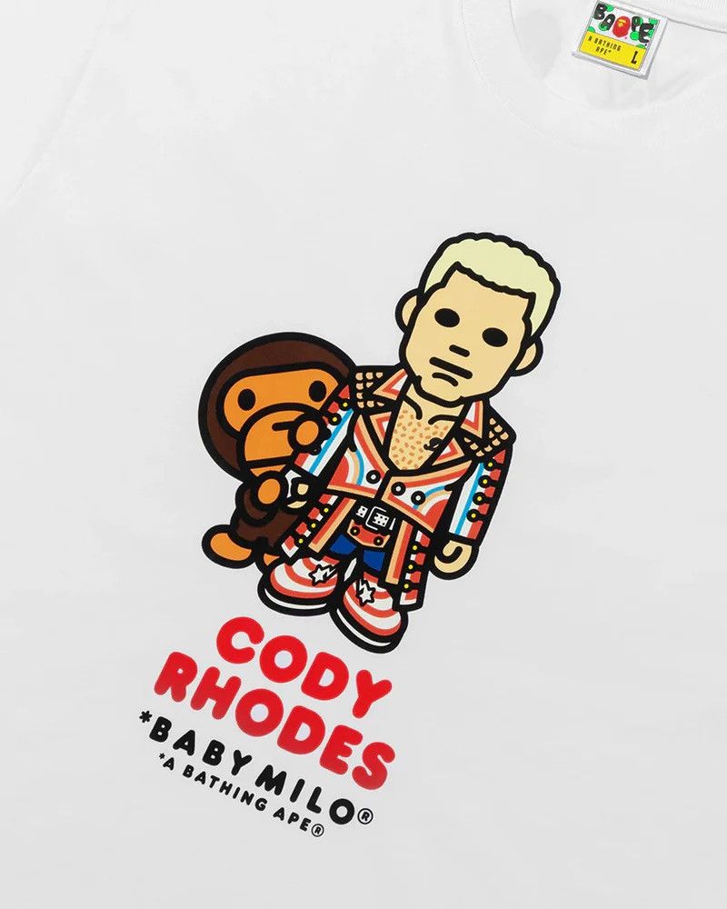 Bape Bape WWE Tee Size ONE SIZE - 2 Thumbnail