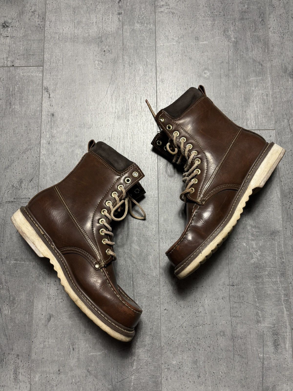 Vintage Vintage 1970’s Sub Zero Insulated Moc Toe Work Boots Size US 10 / EU 43 - 7 Thumbnail