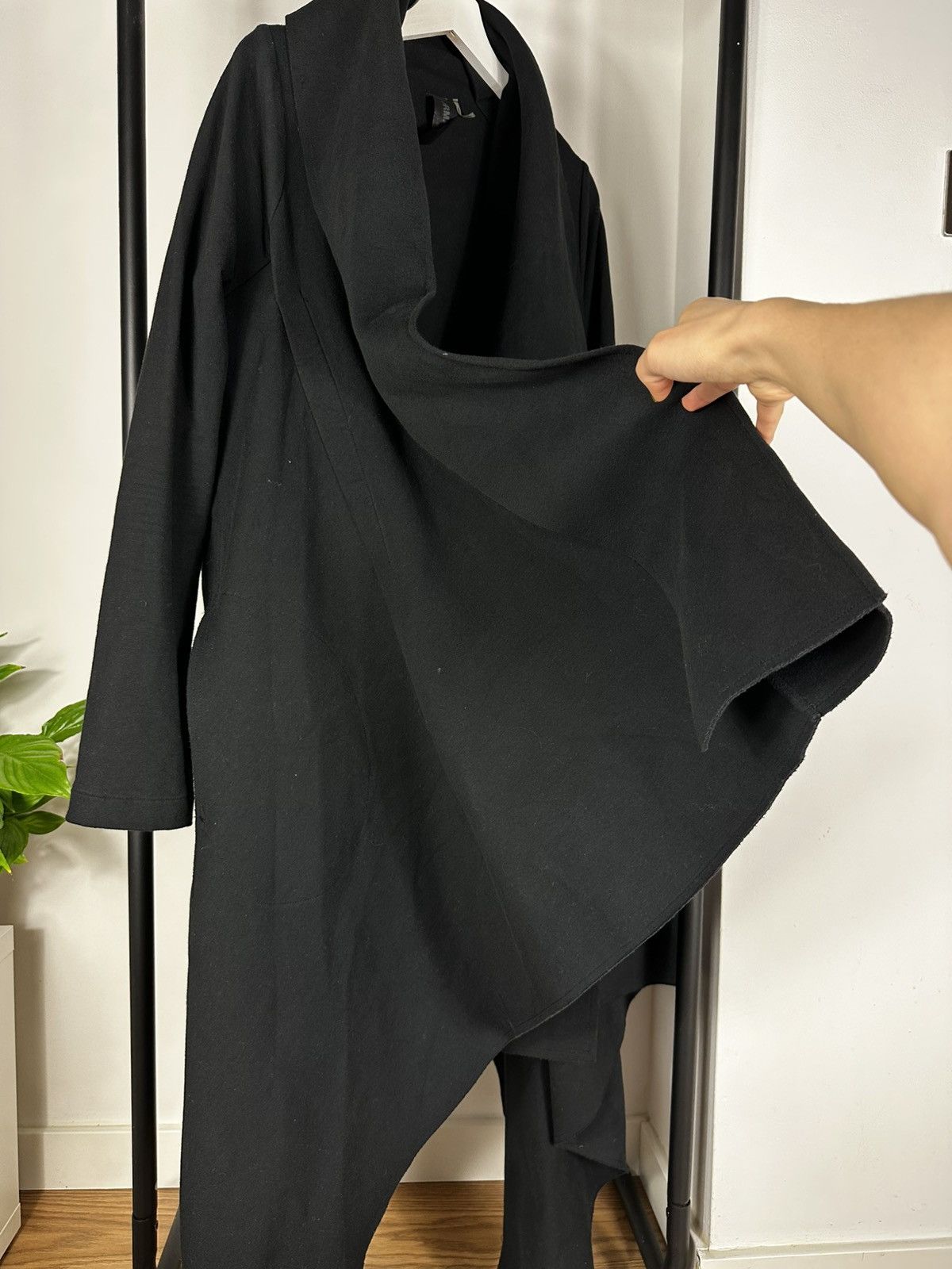 Norma Kamali Norma Kamali Waterfall draped cardigan, long draped coatigan Size S / US 4 / IT 40 - 3 Thumbnail