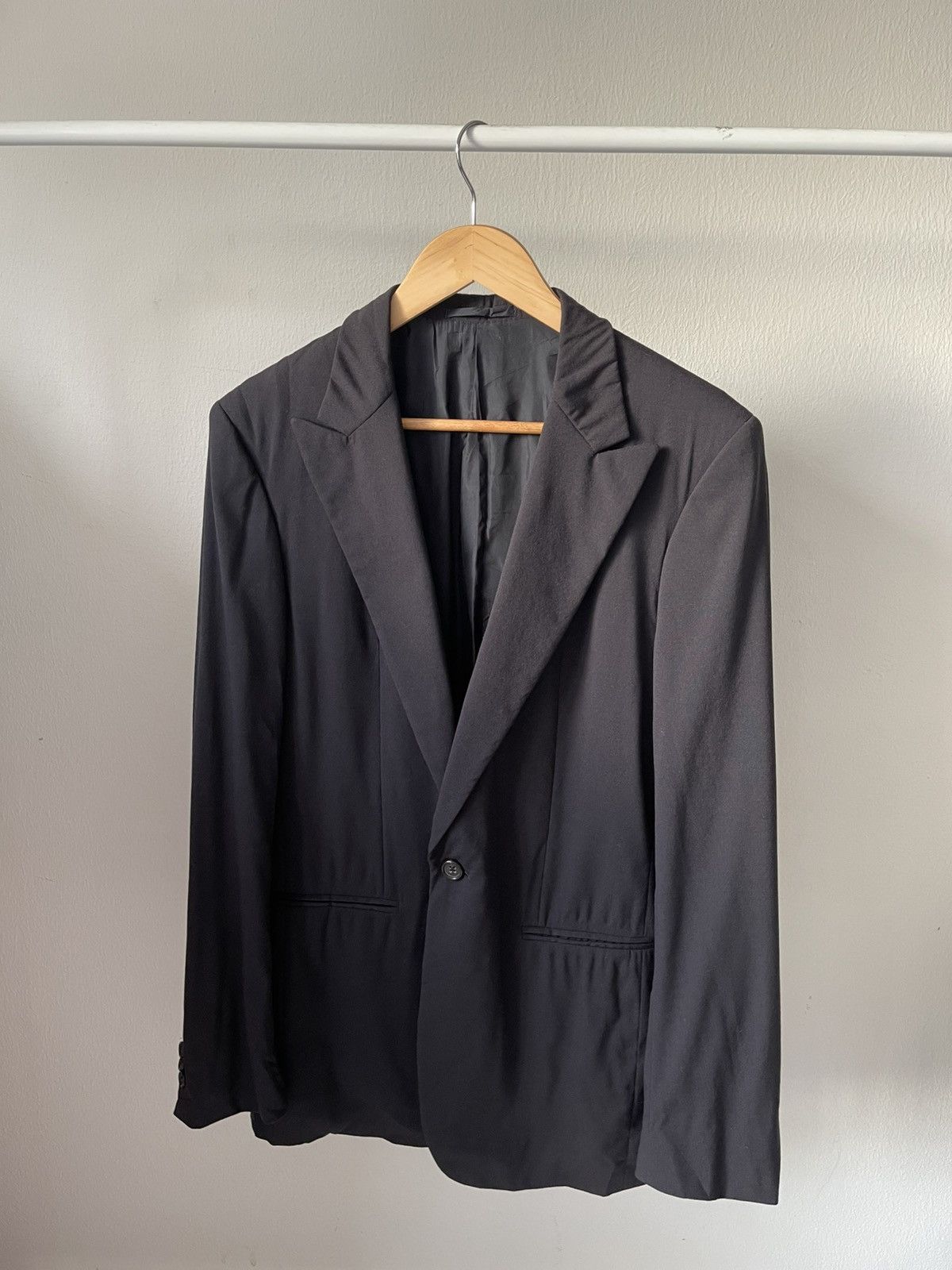 Jil Sander Jil Sander One Button Blazer Jacket Size US M / EU 48-50 / 2 - 1 Thumbnail