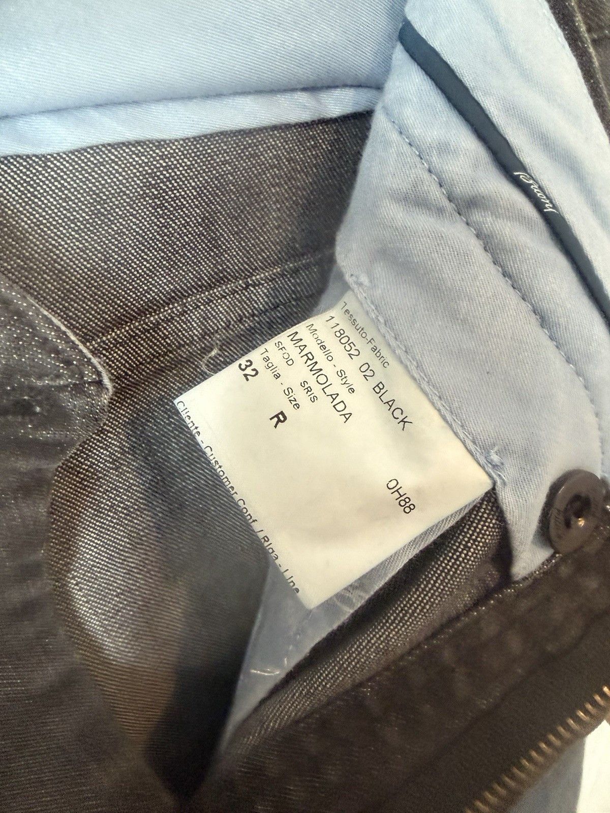 Brioni Brioni Marmolada Black Denim Jeans Size US 30 / EU 46 - 3 Thumbnail