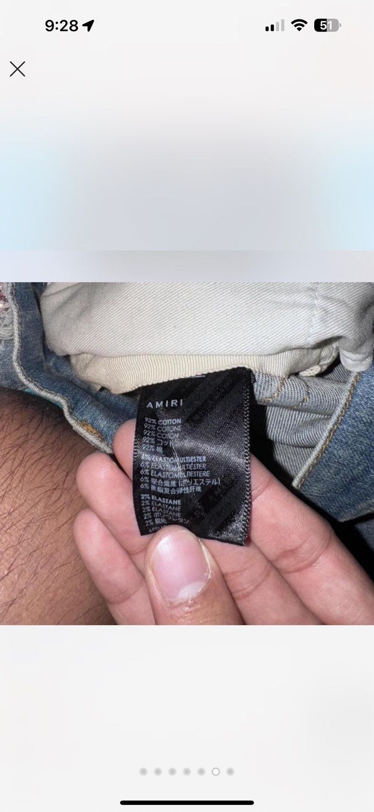 Amiri Amiri Jeans Size US 31 - 2 Thumbnail