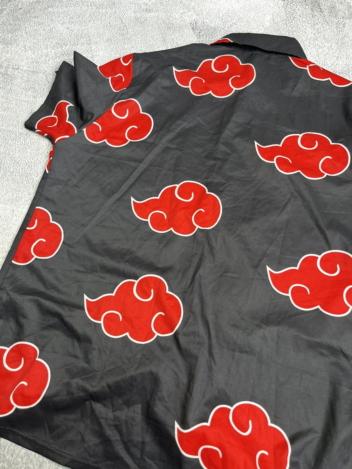 Anime Anime NARUT0 Akatsuki Summer T-shirts Short Sleeve Shirt Size US XL / EU 56 / 4 - 6 Thumbnail
