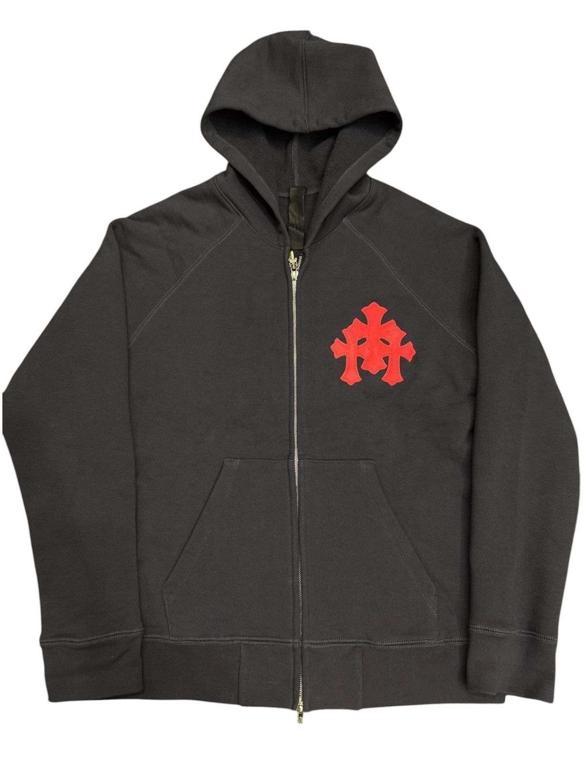 Chrome Hearts Chrome Hearts XL Cemetery Red Cross Patch Hoodie Sweatshirt Size US XL / EU 56 / 4 - 2 Thumbnail