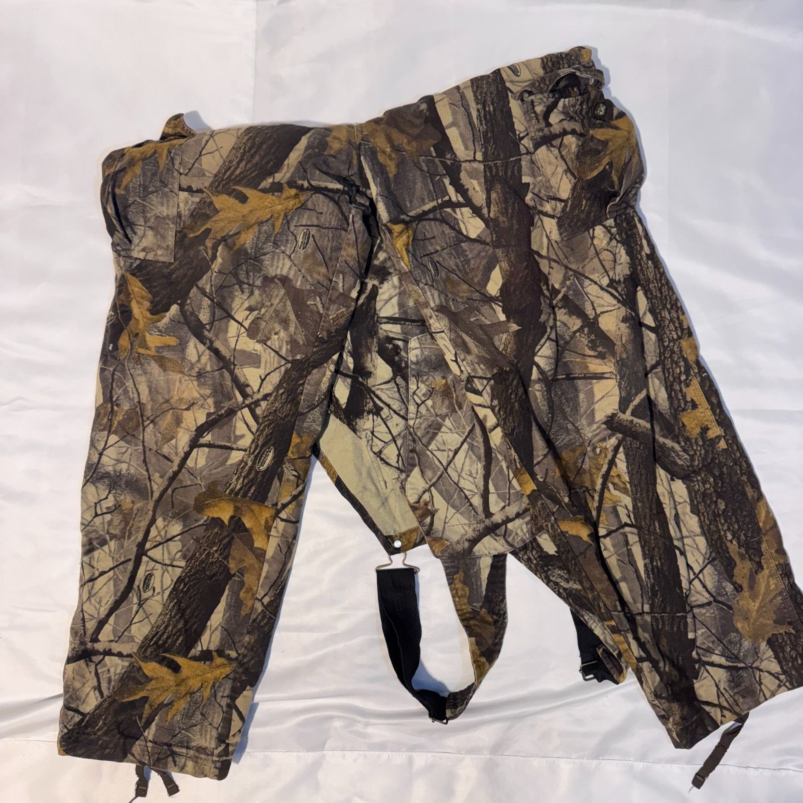 Woolrich Woolen Mills Woolrich Camo Bib Overalls Pants Men’s Medium Natural Camouf Size US 32 / EU 48 - 5 Thumbnail