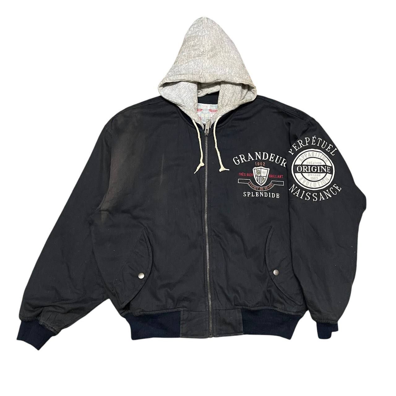 Japanese Brand Vintage Be-Hot Meditation Aureole Bomber Jacket Size US L / EU 52-54 / 3 - 3 Thumbnail
