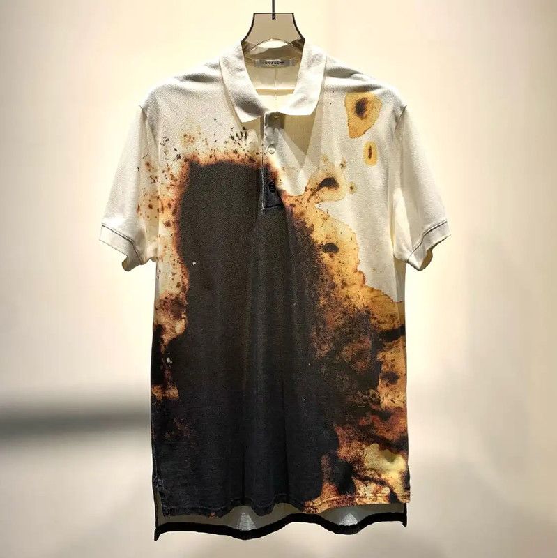 Givenchy Givenchy Cotton Polo Shirt for Men in Beige 0089 Size US S / EU 44-46 / 1 - 1 Thumbnail