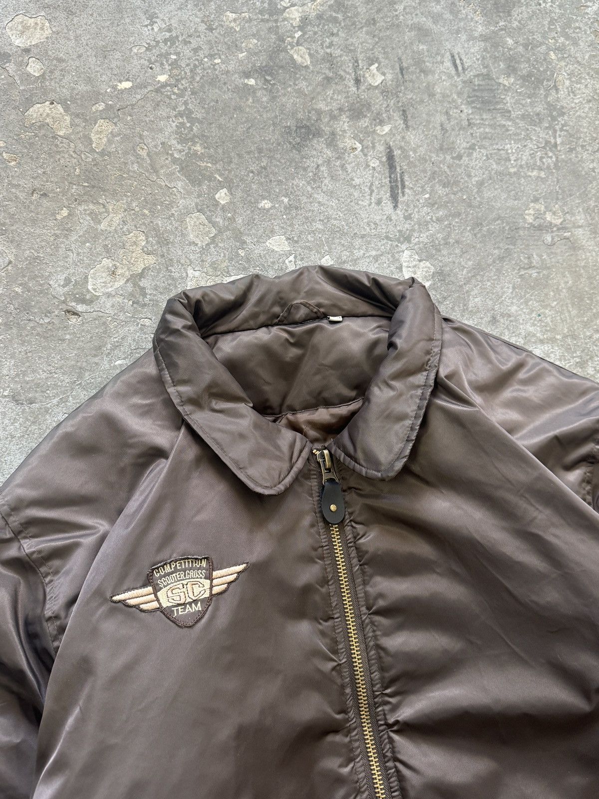 Vintage Vintage Avant Garde Opium y2k CWU-45 Bomber Jacket Size US XL / EU 56 / 4 - 2 Thumbnail