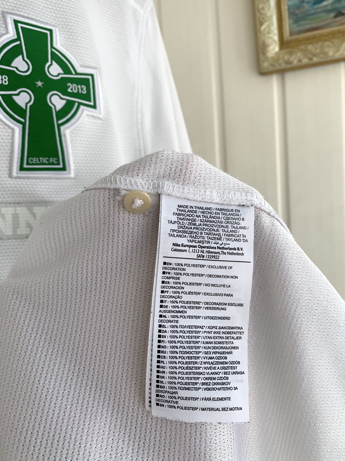 Vintage Nike Celtic Vintage 2012 2013 Third Shirt Size S Size US S / EU 44-46 / 1 - 9 Thumbnail