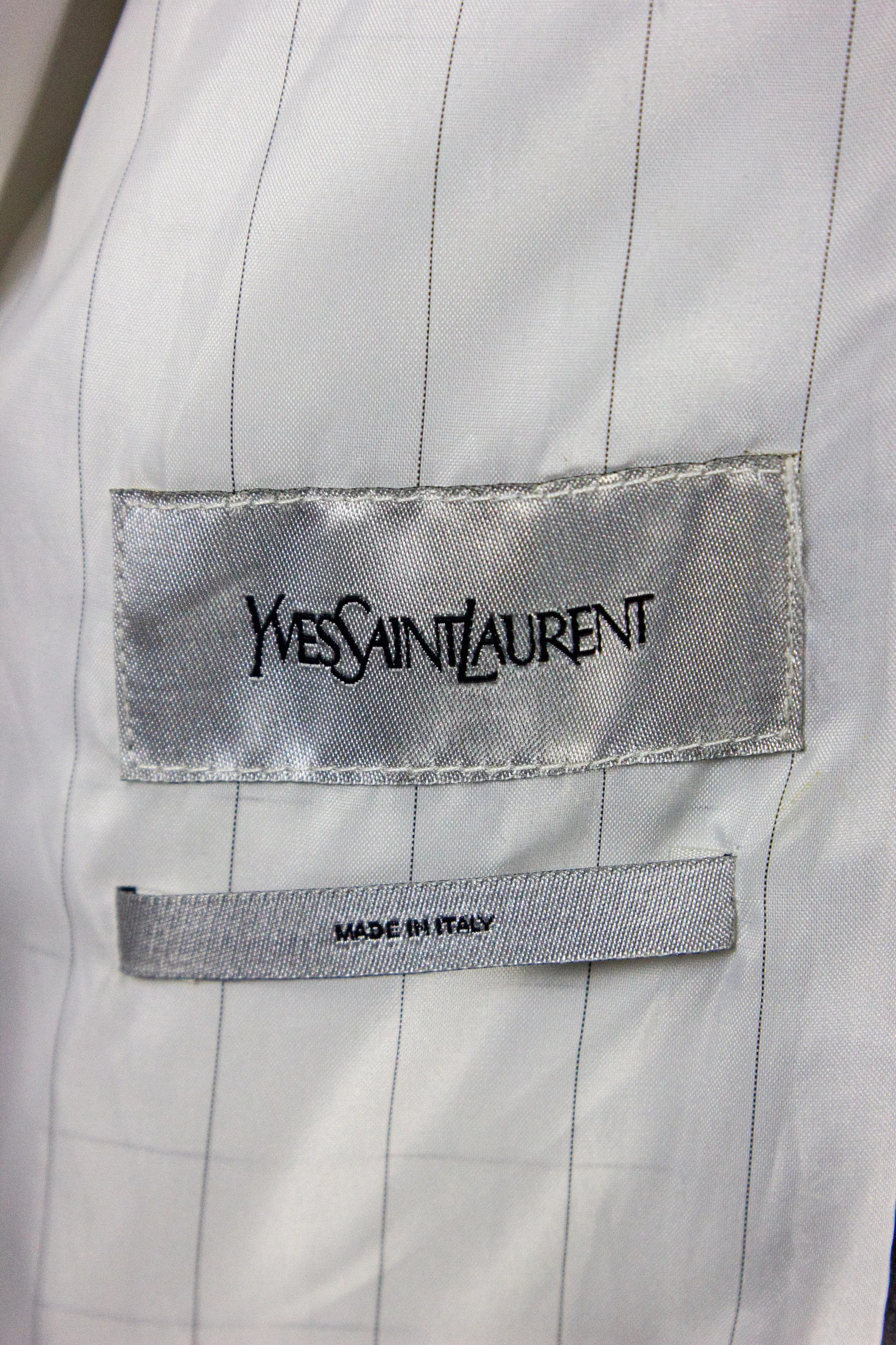 Saint Laurent Paris RIVE GAUCHE DOWN BIKER JACKET BY TOM FORD Size US M / EU 48-50 / 2 - 6 Thumbnail