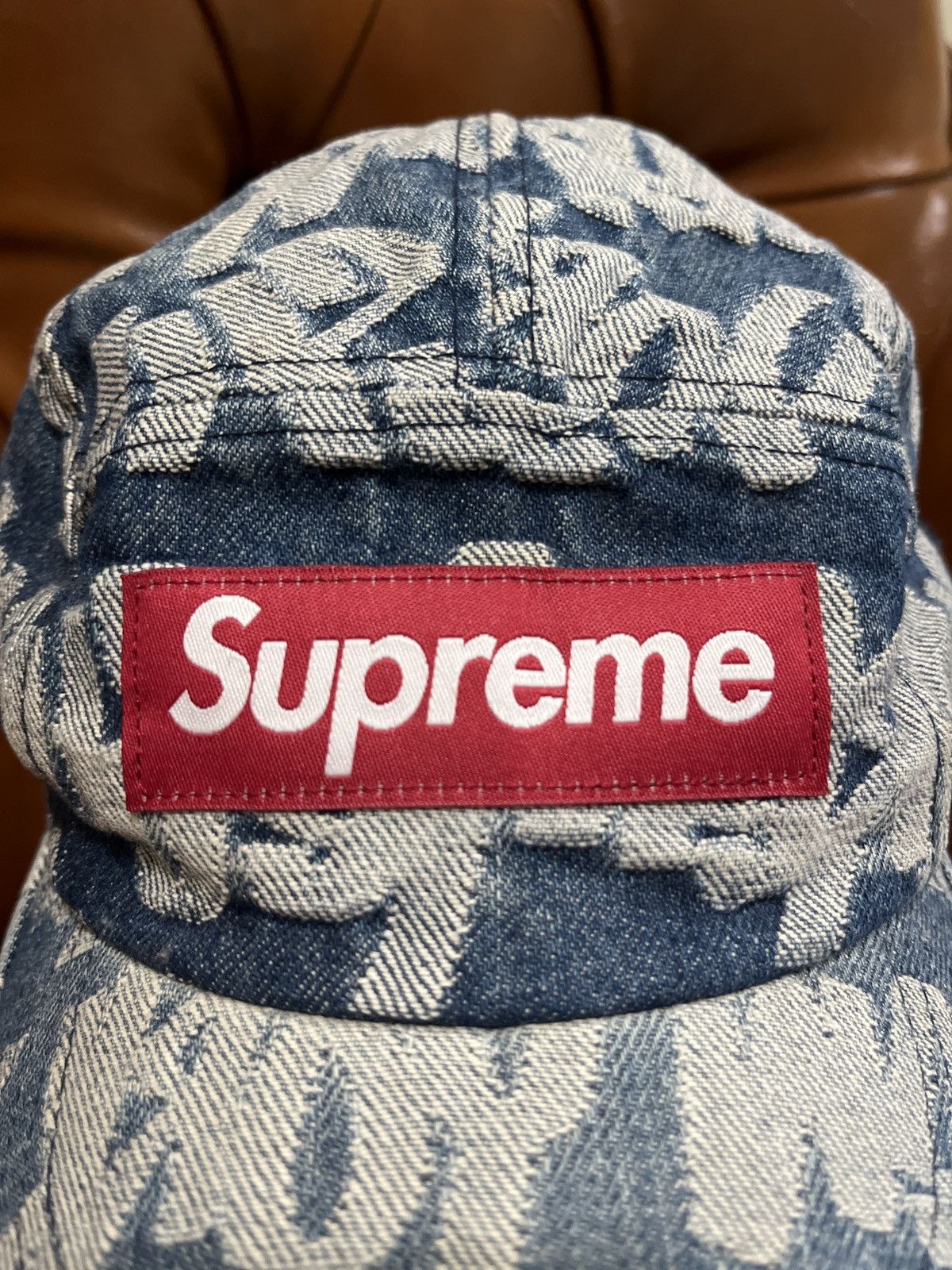 Supreme Supreme Jacquard Denim Size ONE SIZE - 10 Thumbnail
