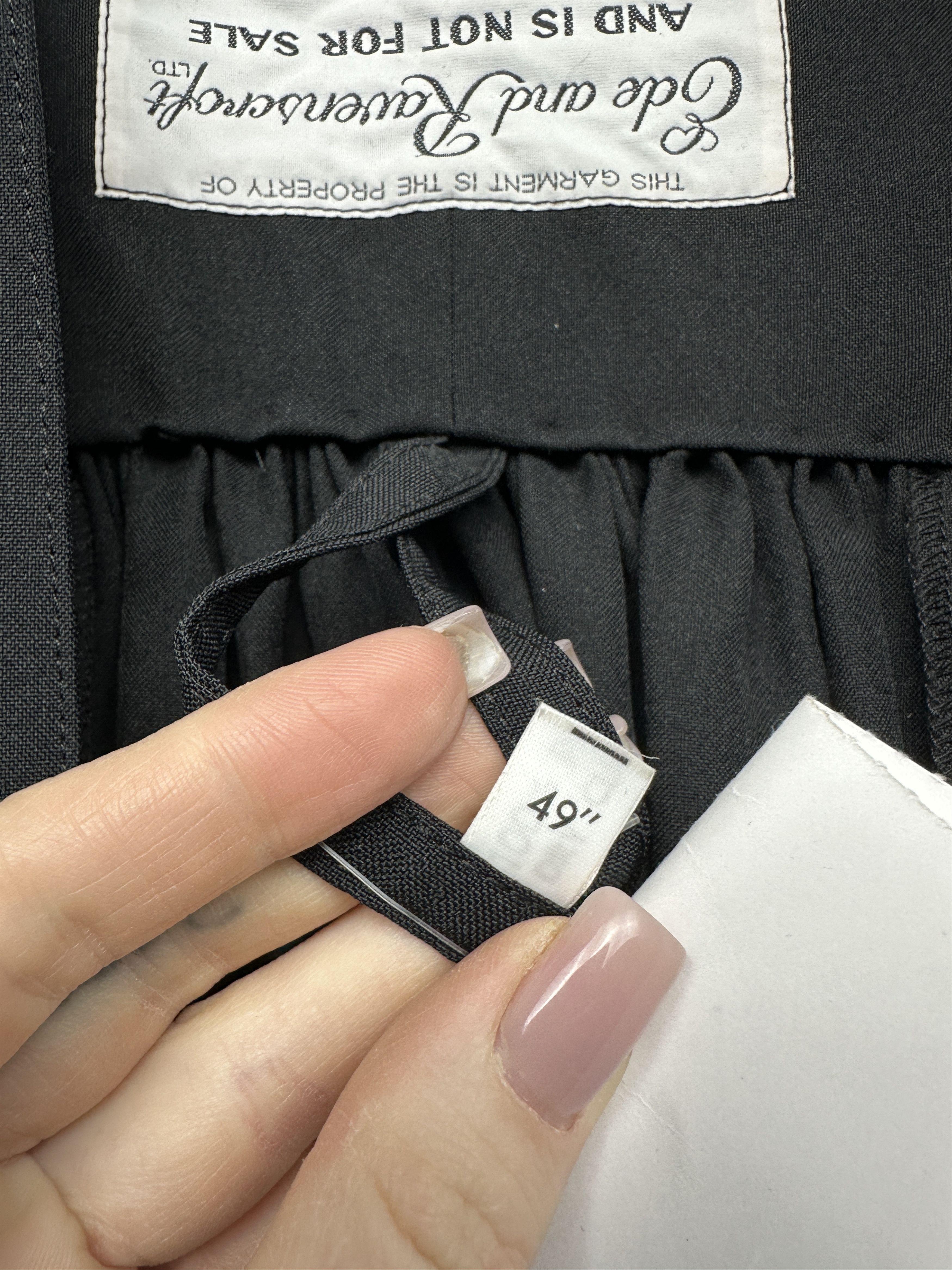 Vintage Ede & Ravenscroft Cambridge Academic Graduation Gown Size US L / EU 52-54 / 3 - 4 Thumbnail