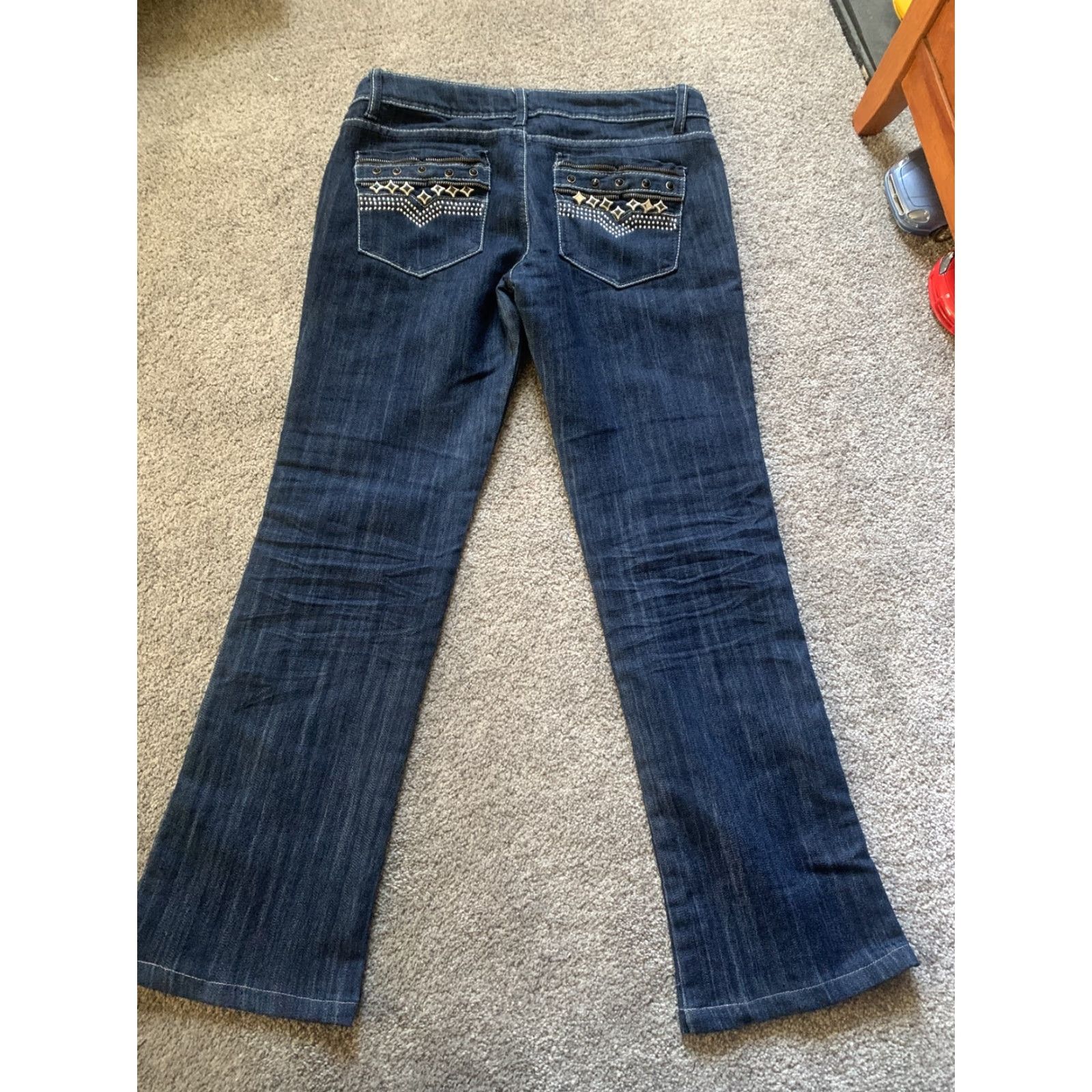 Vintage 2xtremz Jeans Women Size 30 Blue Denim Slim Skinny Regular 28in 32in Inseam/ Rise Low Light Wash Size 30" / US 8 / IT 44 - 8 Thumbnail