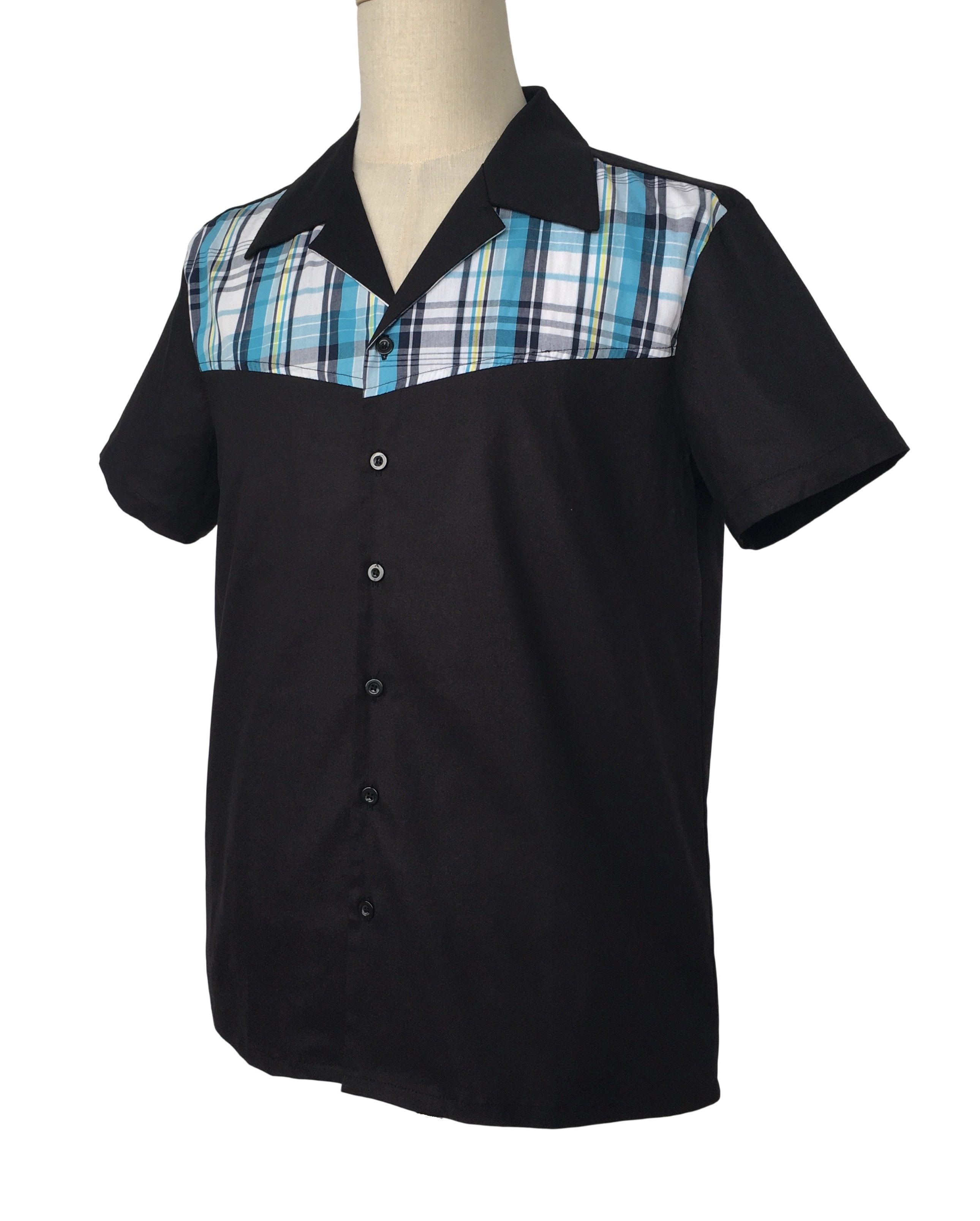 Other Men Clothes Plaid Pattern Button Down Party Shirts Size US XXL / EU 58 / 5 - 3 Thumbnail
