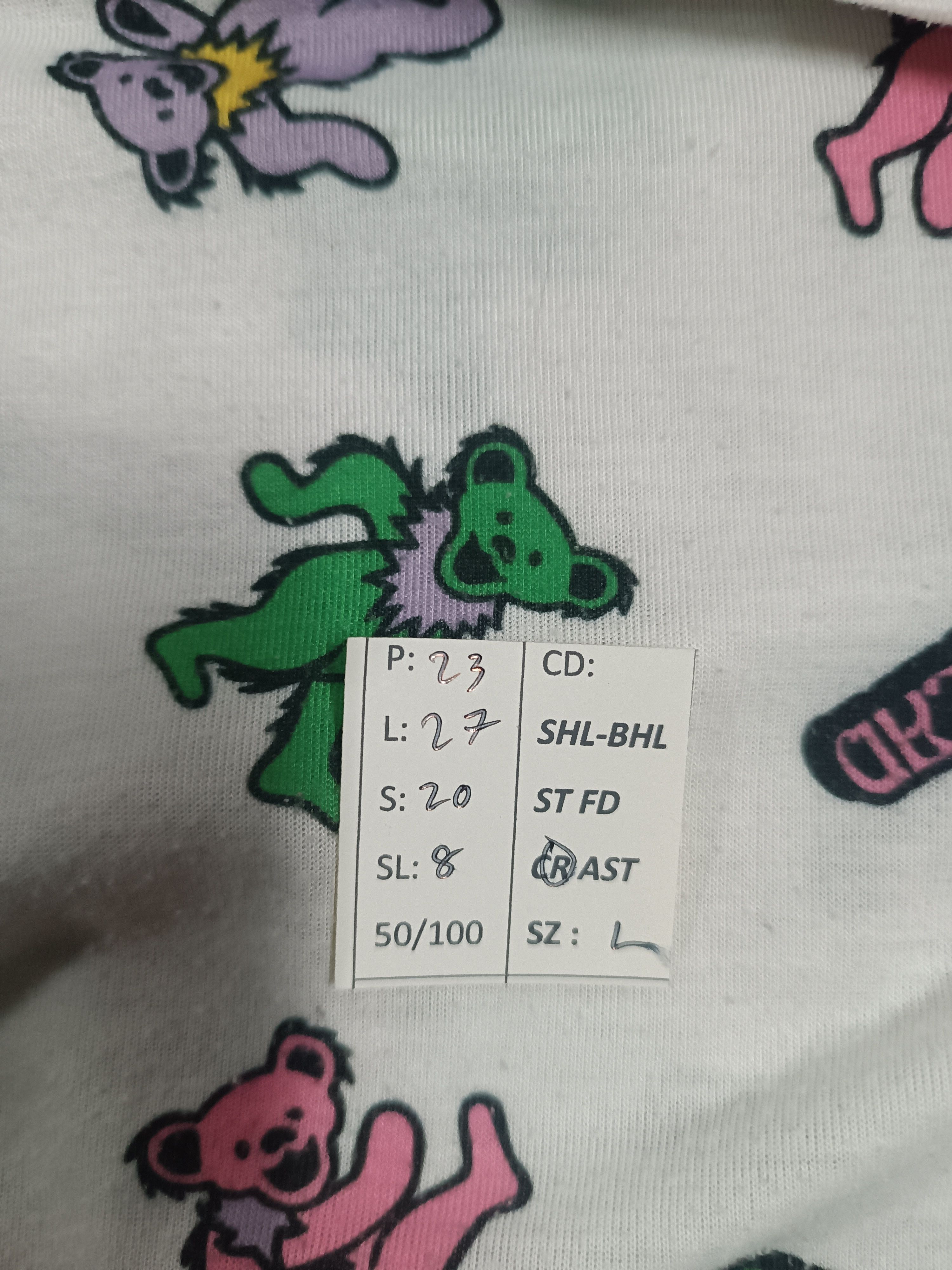 Grateful Dead VINTAGE GRATEFUL DEAD DANCING BEAR TEE PHISH DYLAN JOPLIN Size US L / EU 52-54 / 3 - 18 Thumbnail