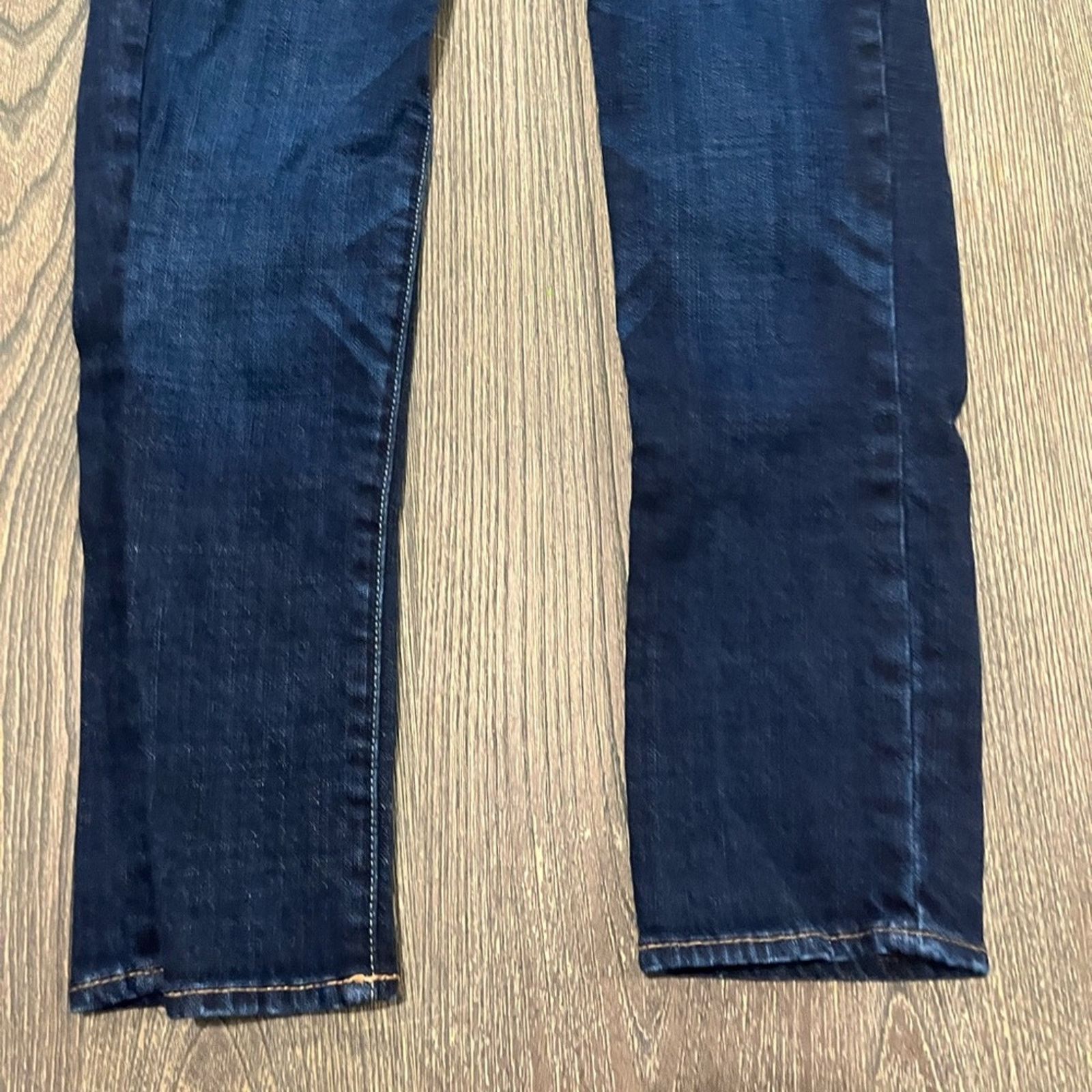 American Eagle Outfitters American Eagle Artist Crop Jeans Low Rise Pockets Stretch 0 Size 25" / US 0 / IT 36 - 2 Thumbnail