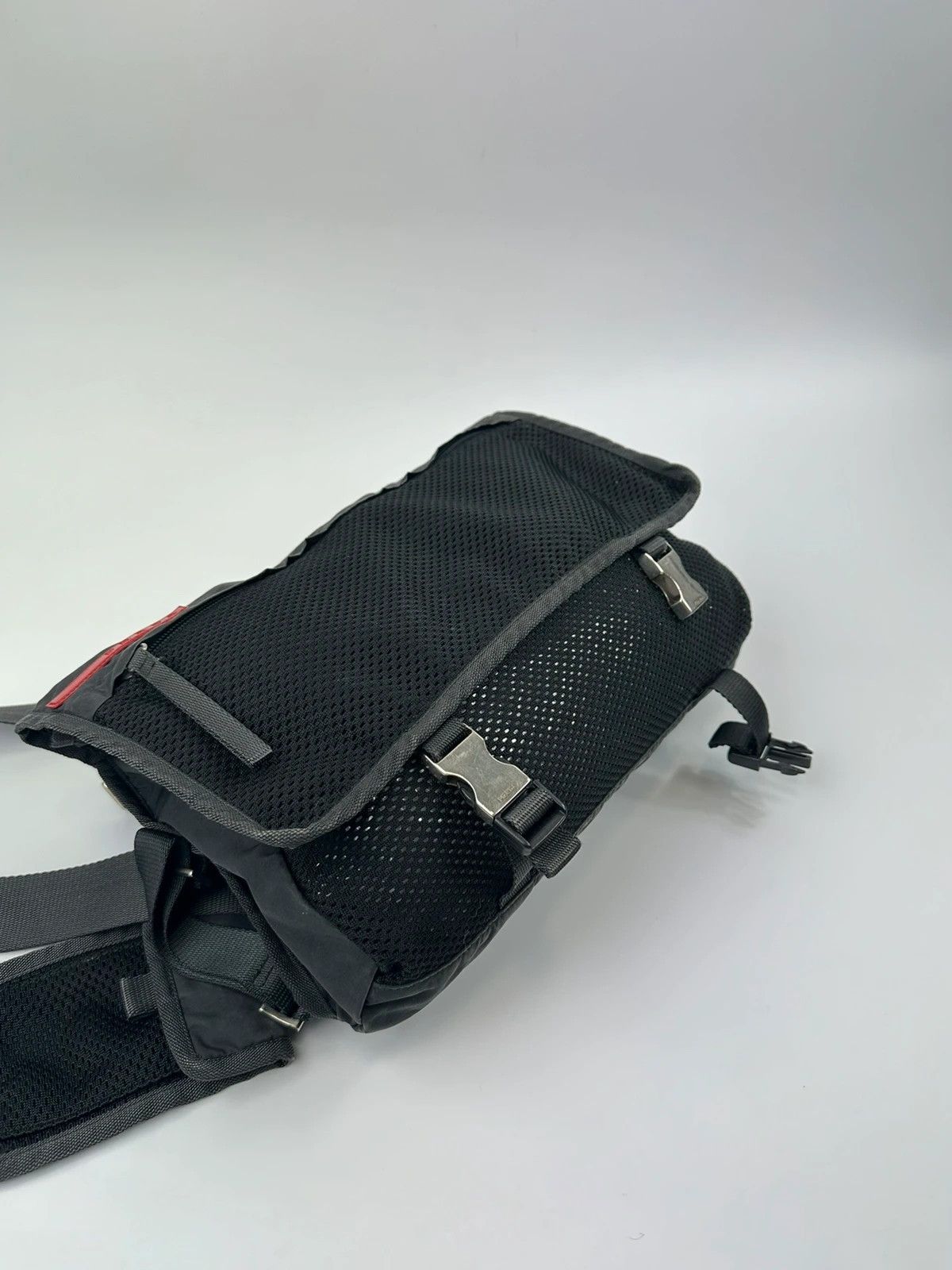 Prada Prada Sport SS1999 Mesh 2In1 CrossBody WaistBag Size ONE SIZE - 13 Thumbnail